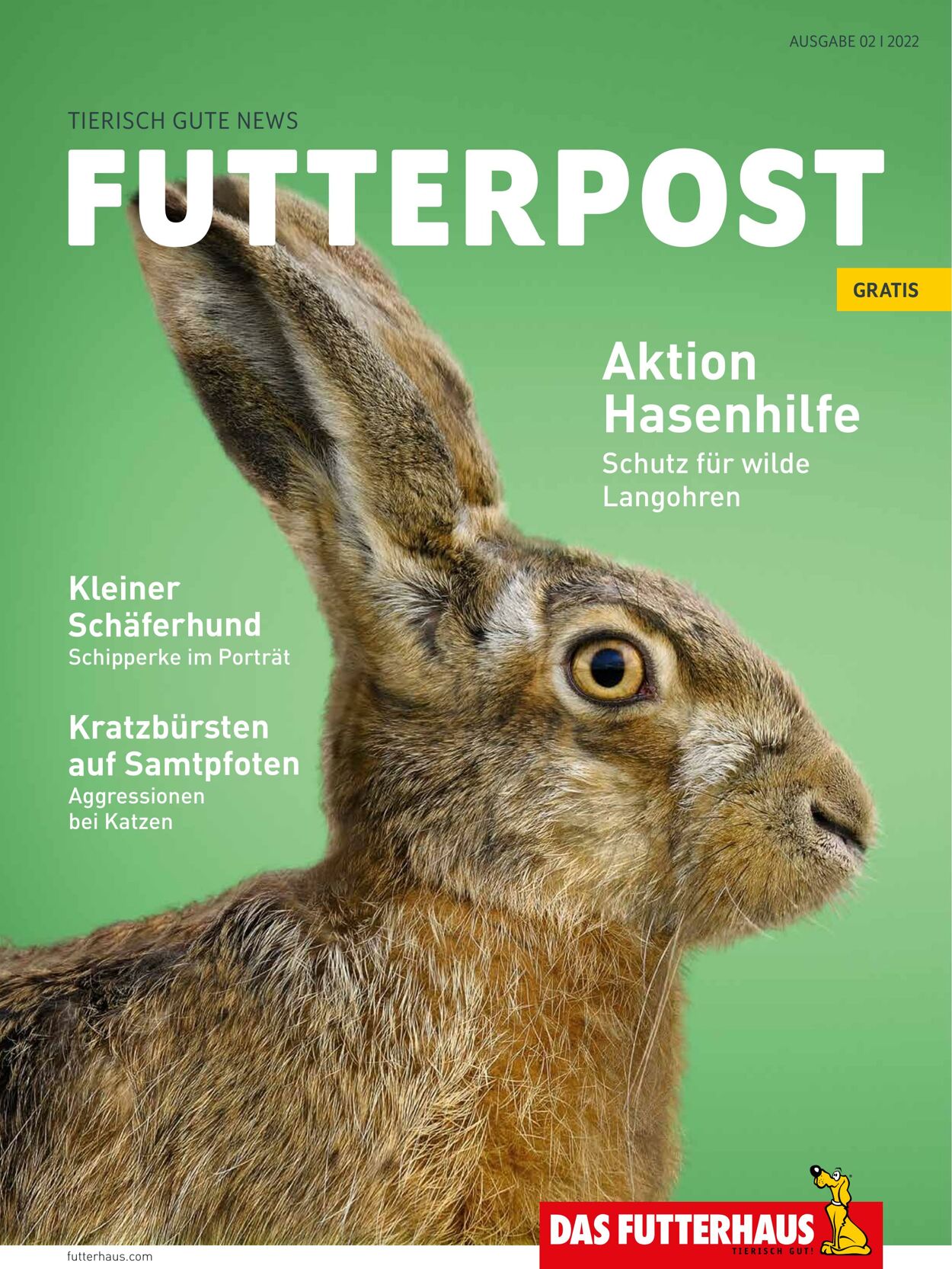Prospekt Das Futterhaus 01.04.2022 - 31.05.2022