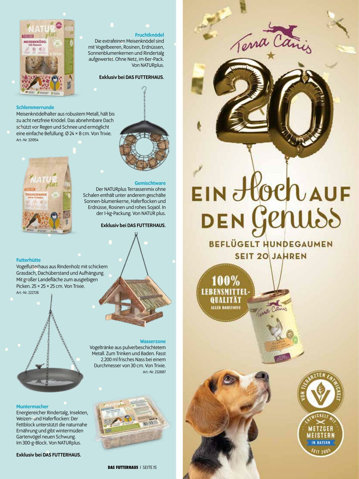 Prospekt Das Futterhaus 01.12.2025 - 31.12.2025