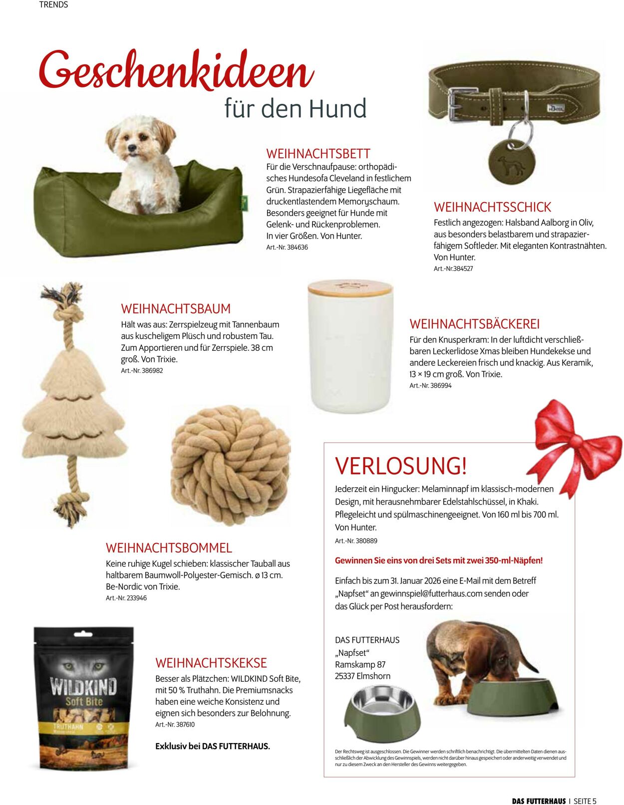 Prospekt Das Futterhaus 01.12.2025 - 31.12.2025
