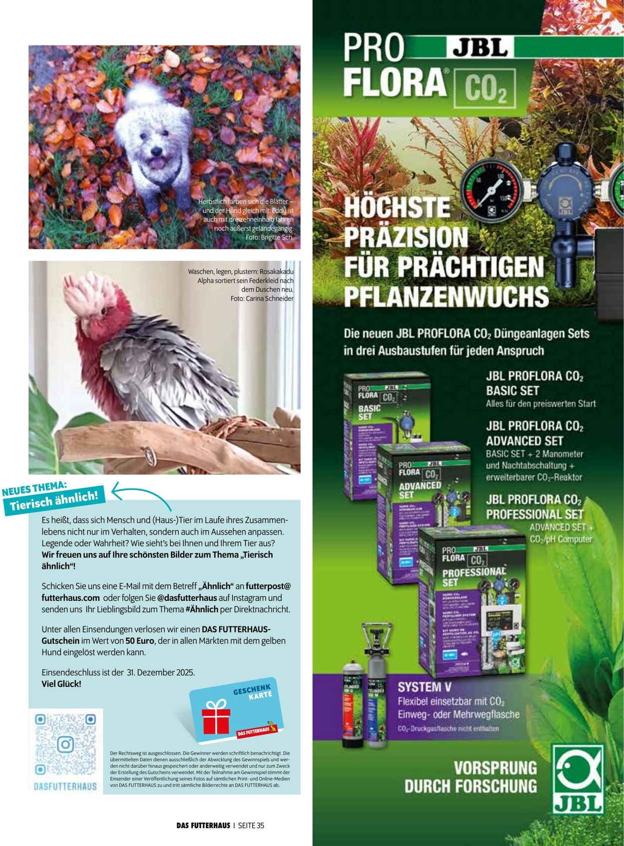 Prospekt Das Futterhaus 01.12.2025 - 31.12.2025