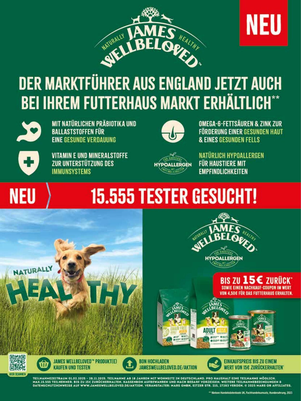 Prospekt Das Futterhaus 01.08.2025 - 31.08.2025