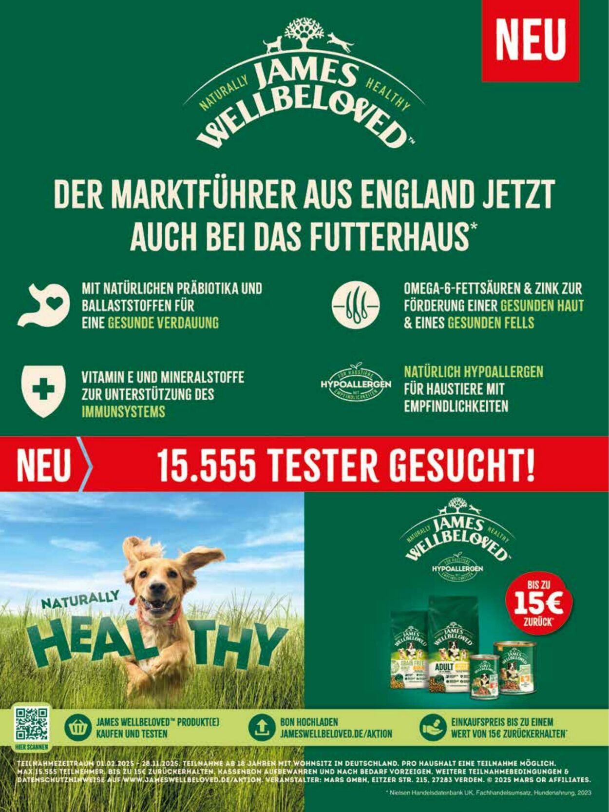 Prospekt Das Futterhaus 01.06.2025 - 30.06.2025