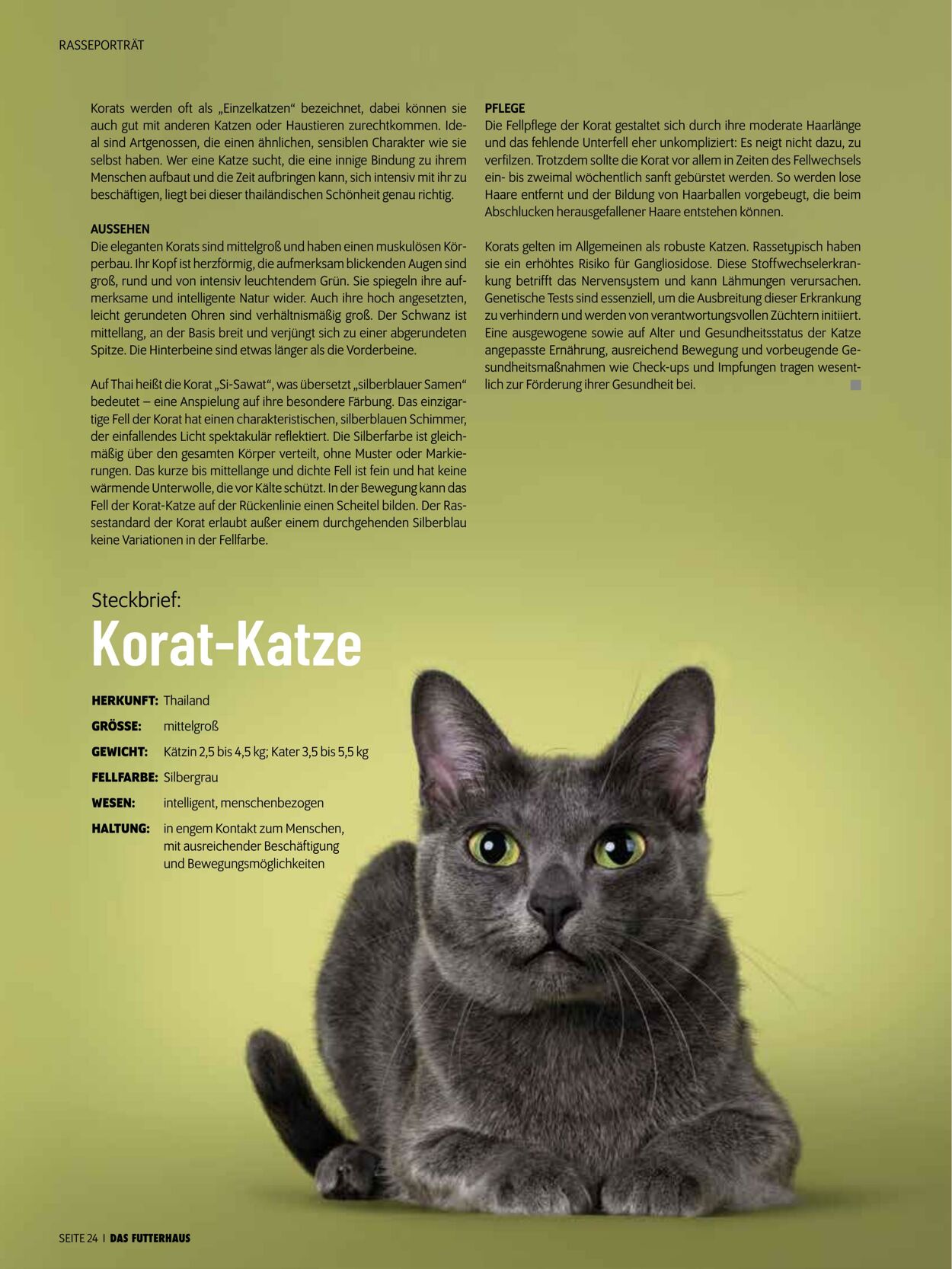 Prospekt Das Futterhaus 01.11.2025 - 30.11.2025