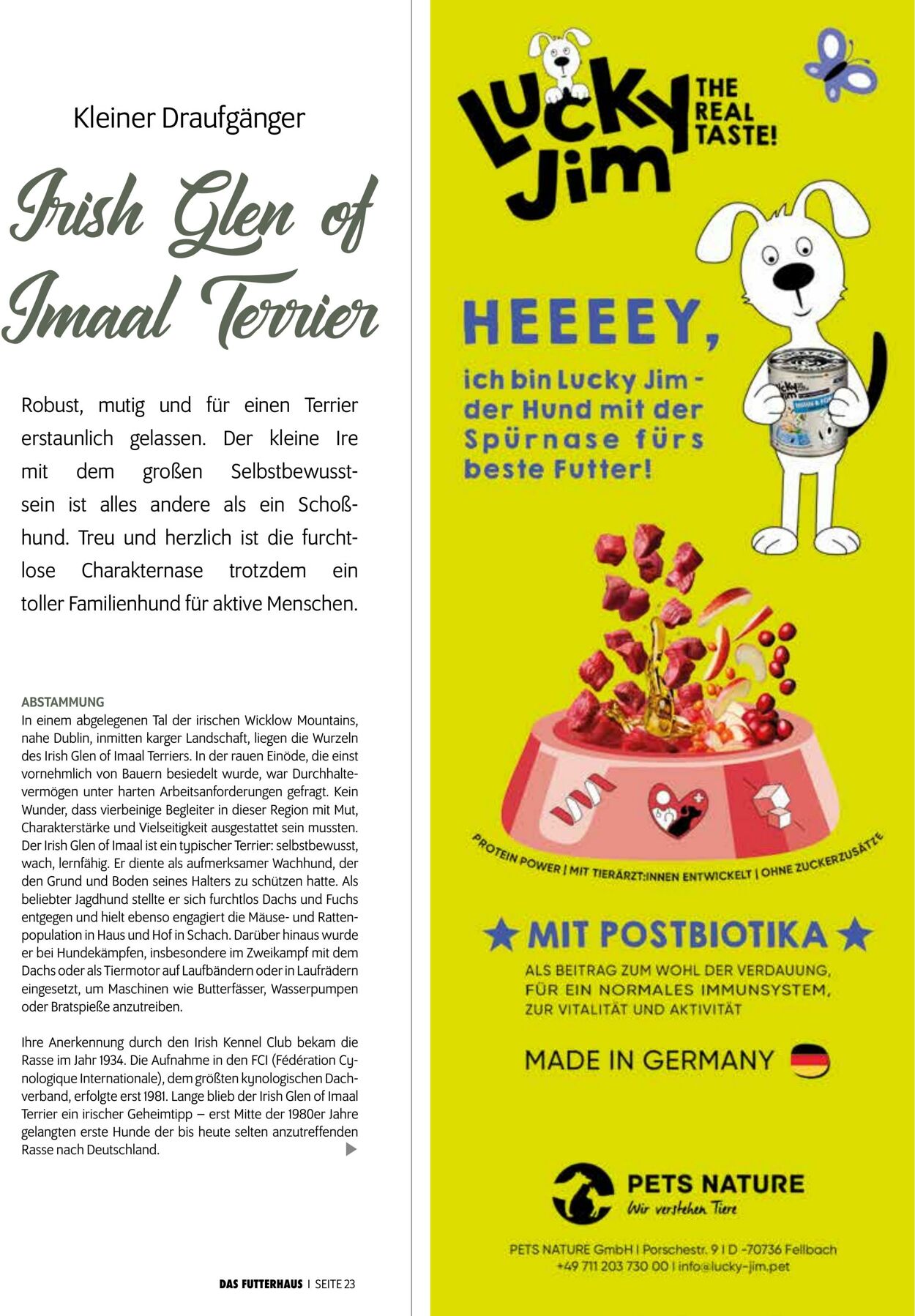 Prospekt Das Futterhaus 01.03.2026 - 31.03.2026