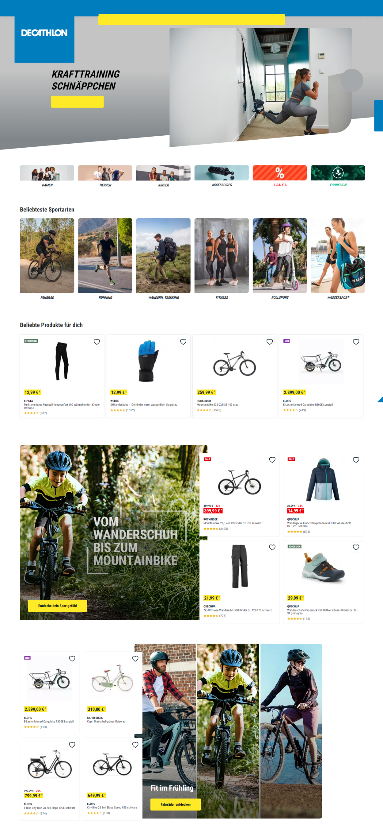 Decathlon Wöchentliche Prospekte