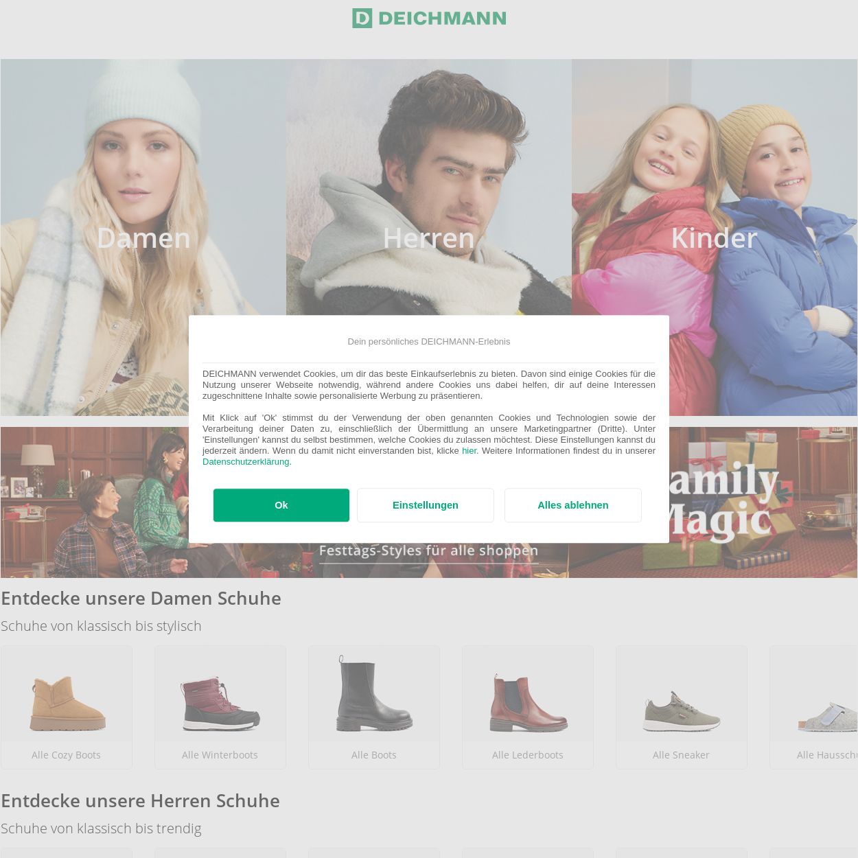 Prospekt Deichmann 16.12.2024 - 25.12.2024