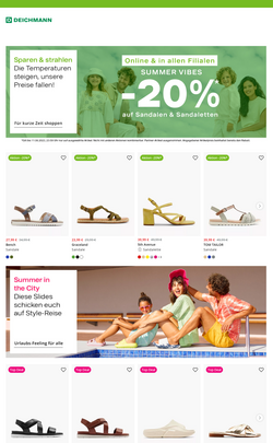 Prospekt Deichmann 20.01.2025 - 29.01.2025