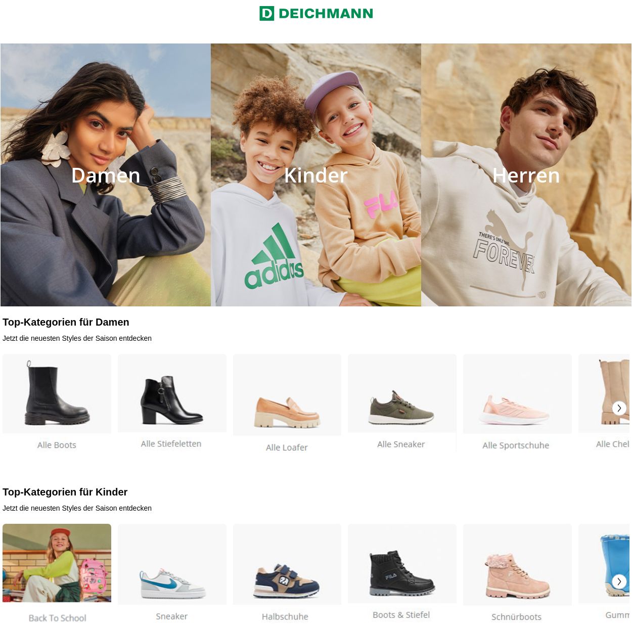 Prospekt Deichmann 11.09.2023 - 20.09.2023