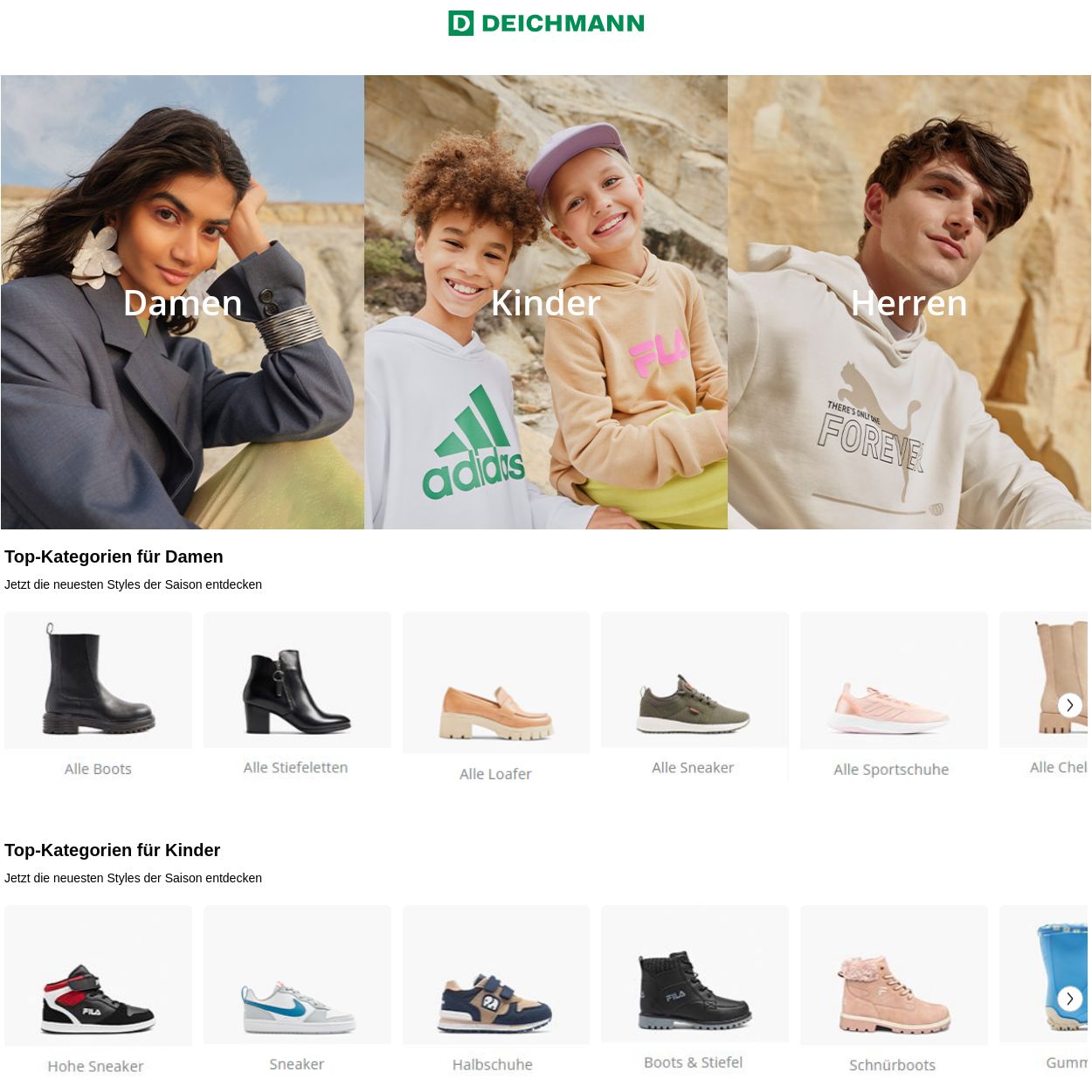 Prospekt Deichmann 13.11.2023 - 22.11.2023