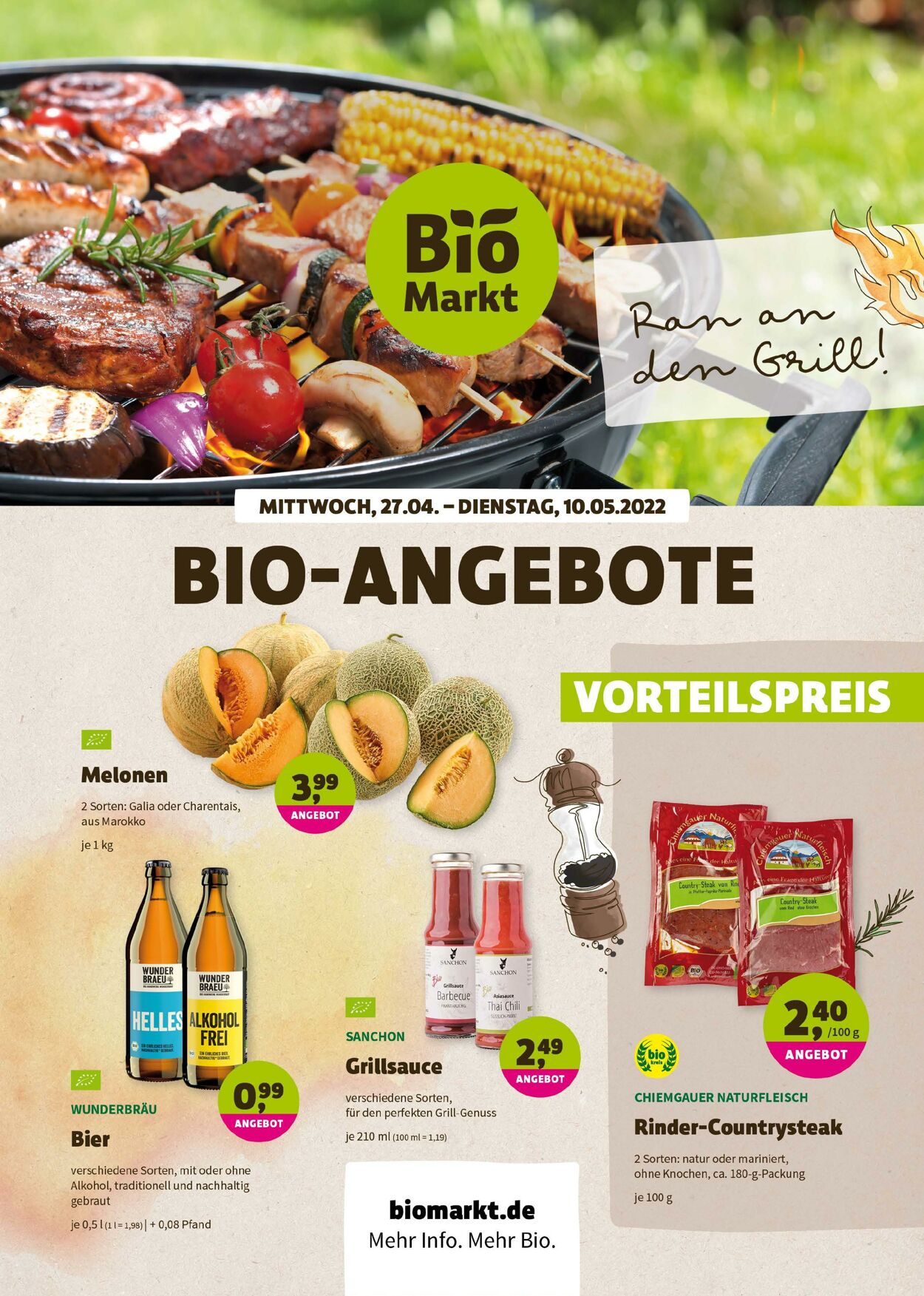 Prospekt Denns Biomarkt 27.04.2022 - 10.05.2022