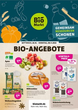 Prospekt Denns Biomarkt 26.10.2022 - 08.11.2022