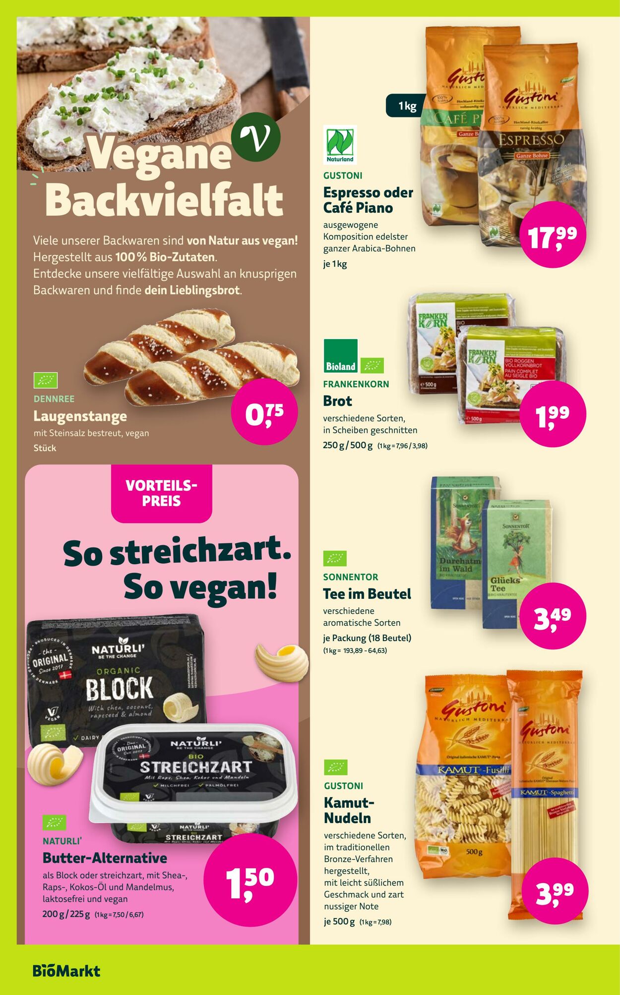 Prospekt Denns Biomarkt 25.09.2025 - 09.10.2025