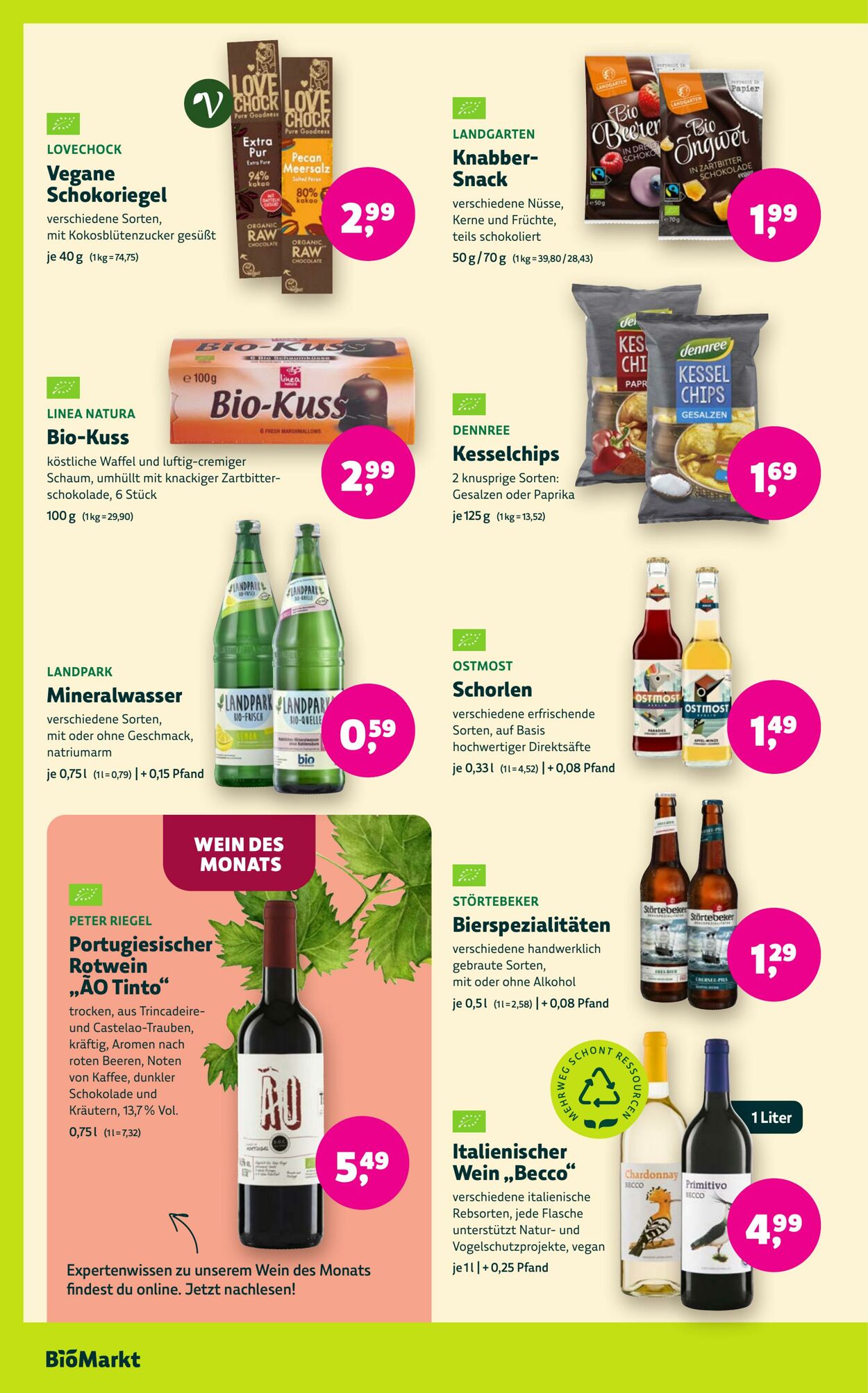 Prospekt Denns Biomarkt 25.09.2025 - 09.10.2025