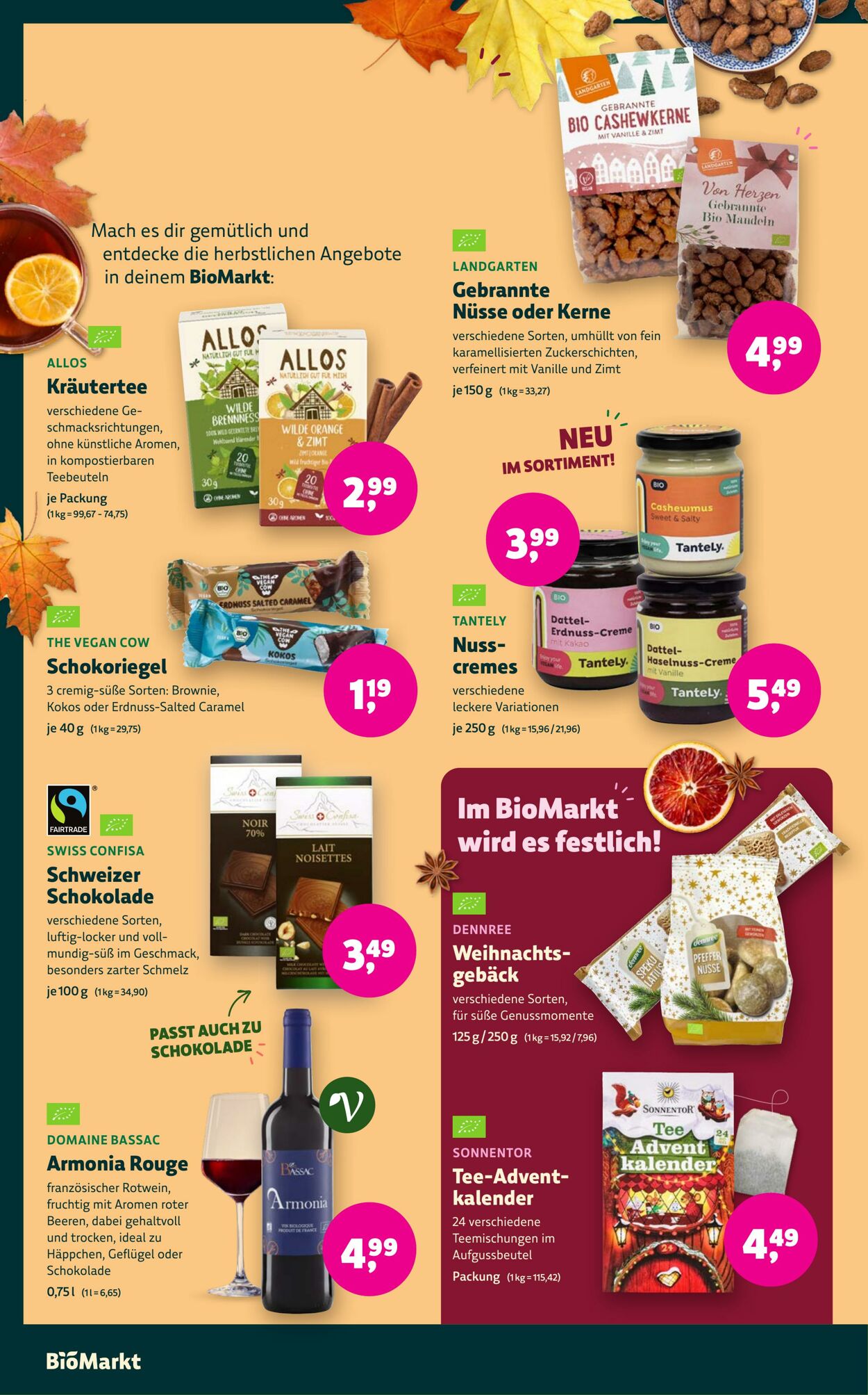 Prospekt Denns Biomarkt 22.10.2025 - 05.11.2025