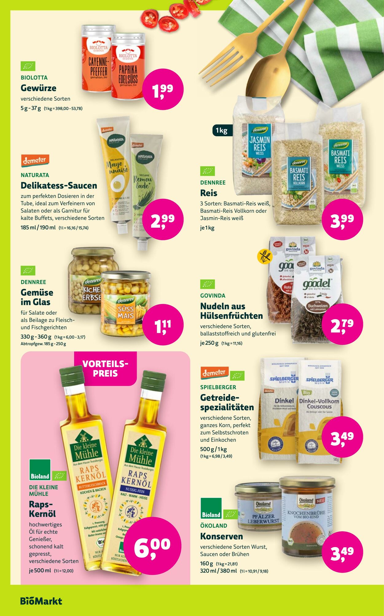 Prospekt Denns Biomarkt 11.03.2026 - 19.03.2026
