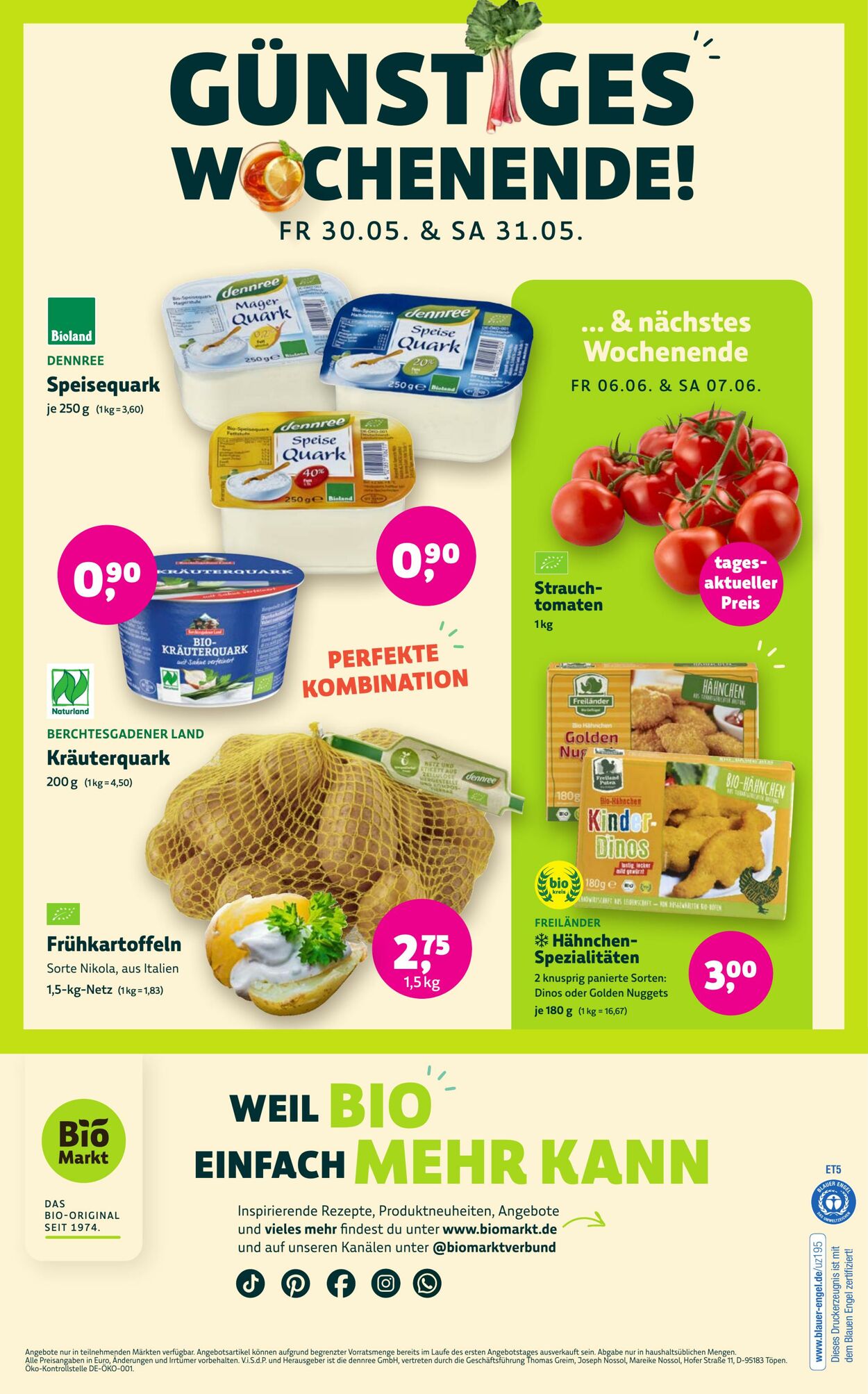 Prospekt Denns Biomarkt 02.06.2025 - 16.06.2025
