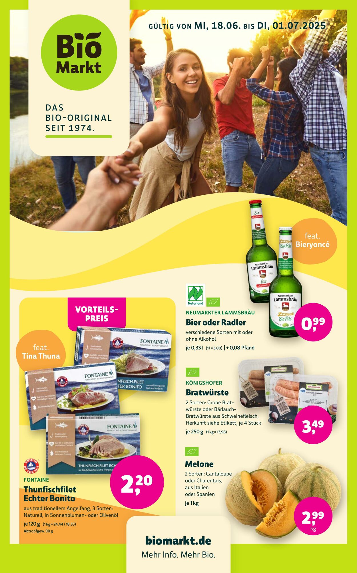 Prospekt Denns Biomarkt 18.06.2025 - 02.07.2025