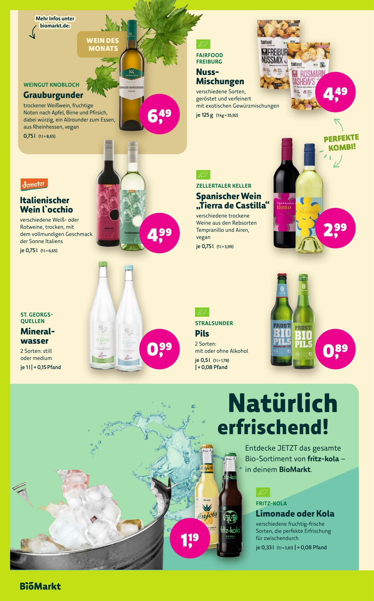 Prospekt Denns Biomarkt 27.08.2025 - 03.09.2025