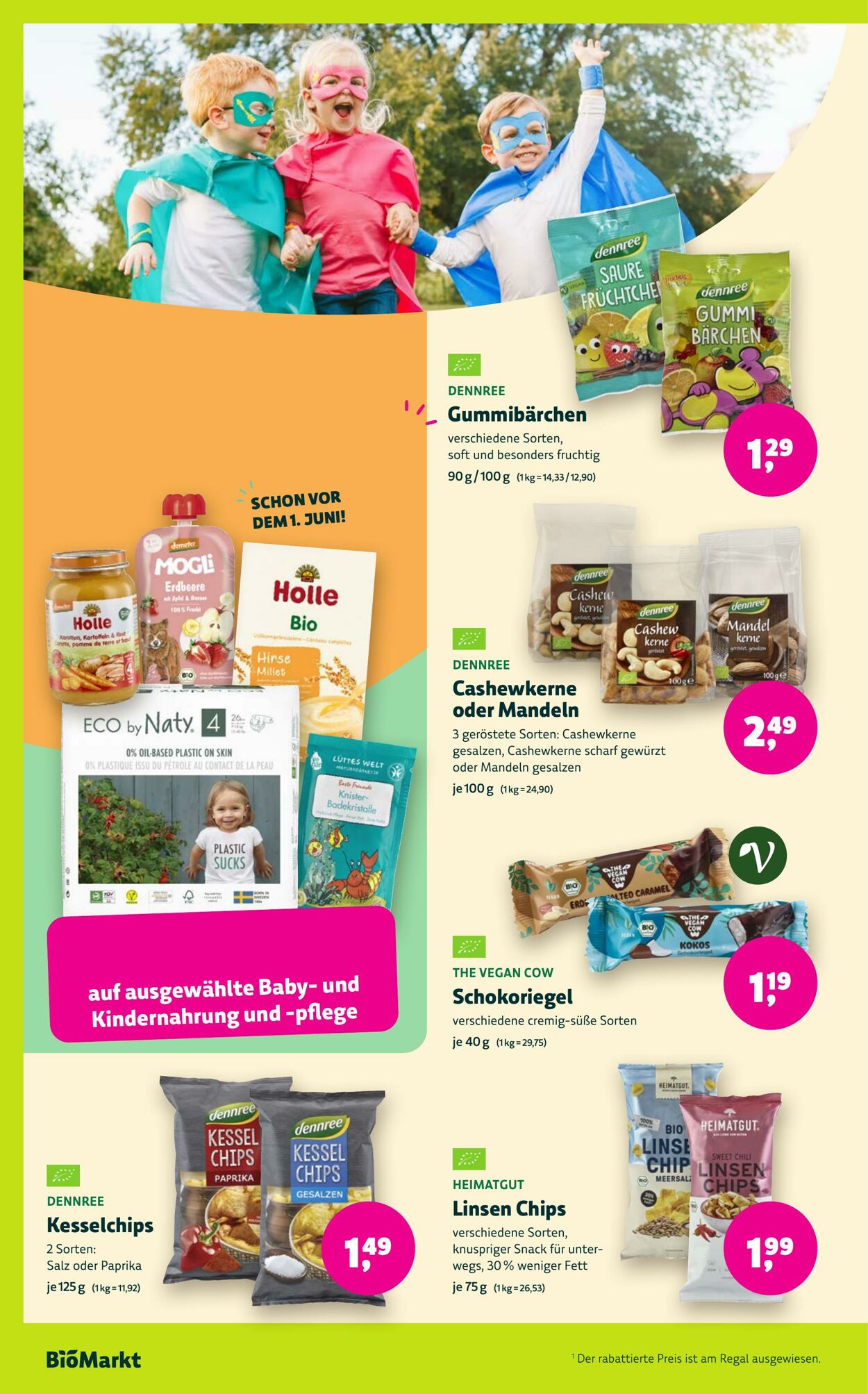 Prospekt Denns Biomarkt 21.05.2025 - 04.06.2025