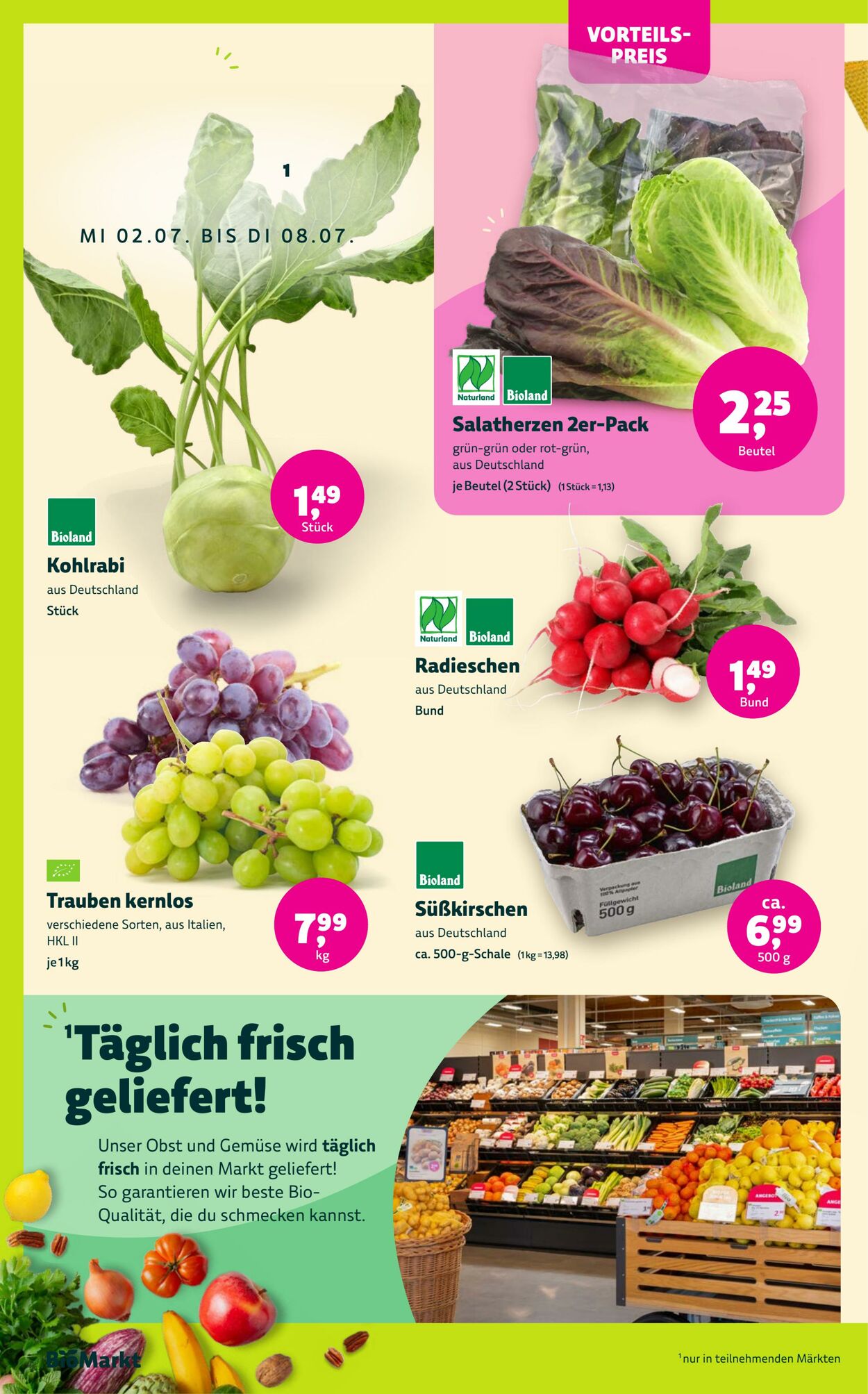 Prospekt Denns Biomarkt 02.07.2025 - 16.07.2025