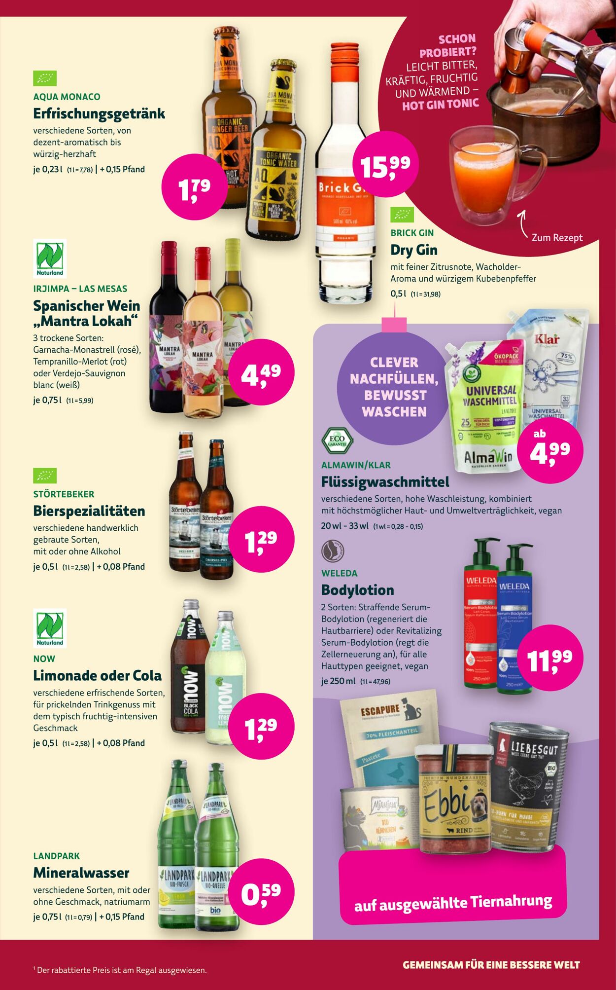 Prospekt Denns Biomarkt 24.11.2025 - 01.12.2025
