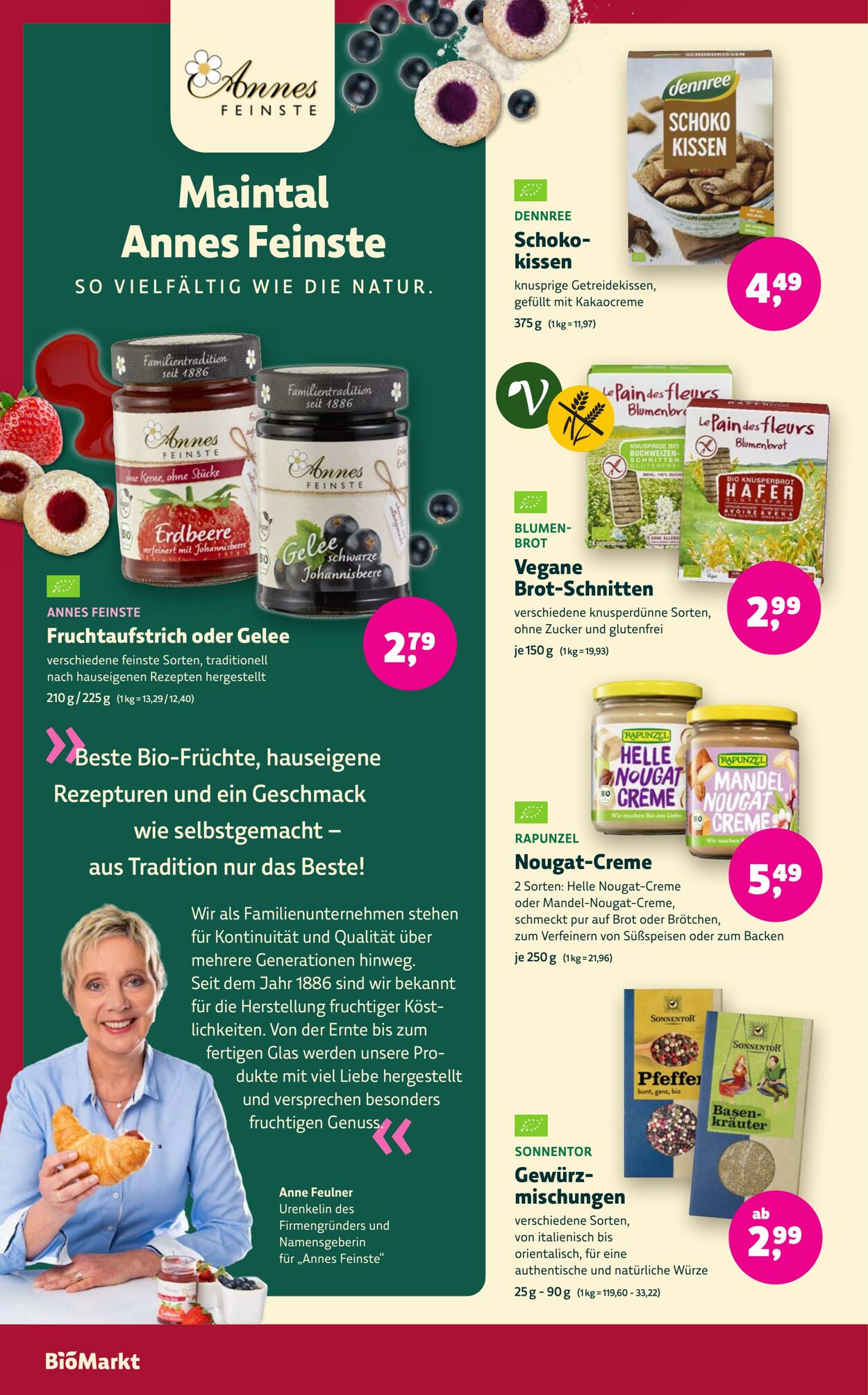 Prospekt Denns Biomarkt 24.11.2025 - 01.12.2025