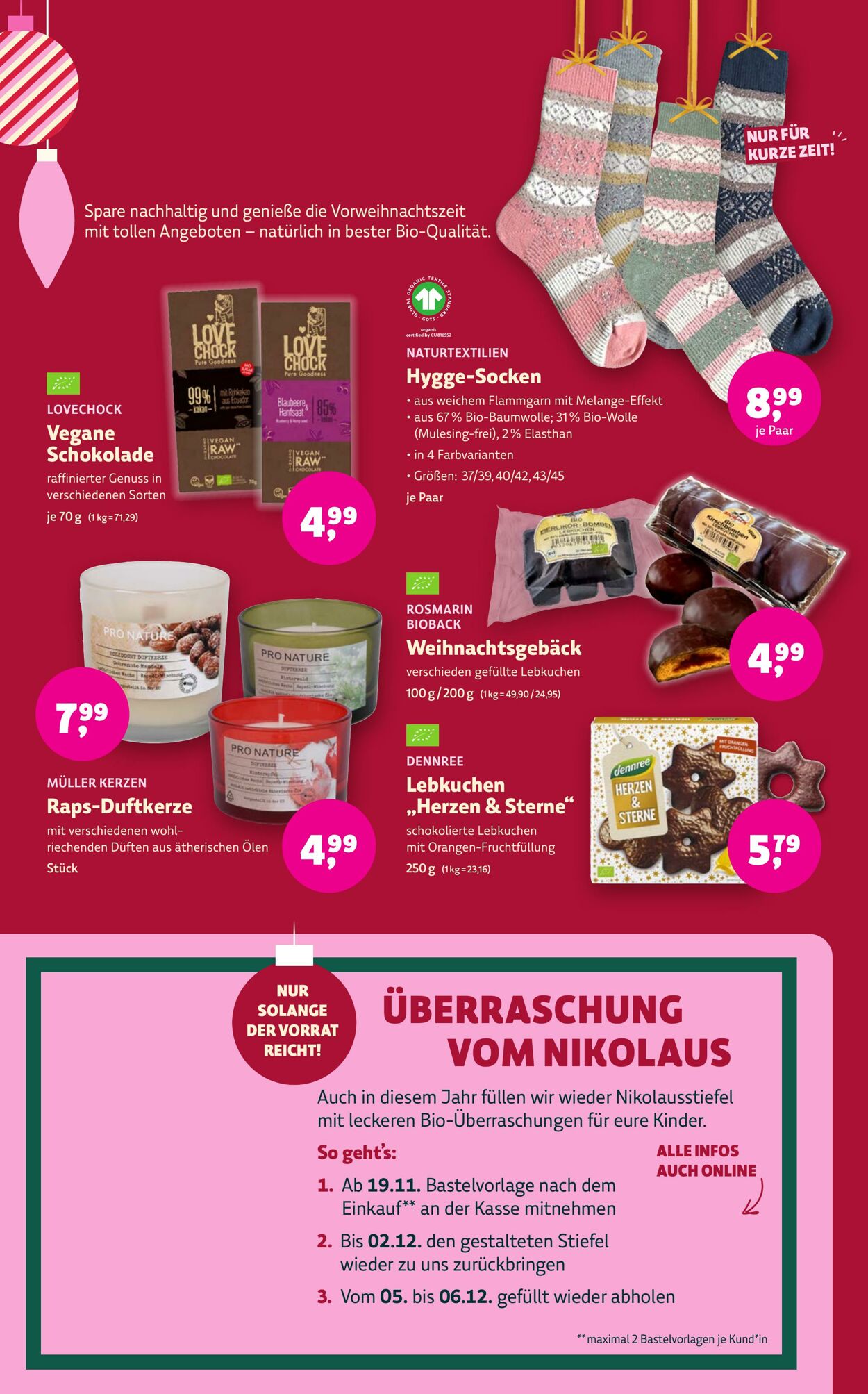 Prospekt Denns Biomarkt 24.11.2025 - 01.12.2025