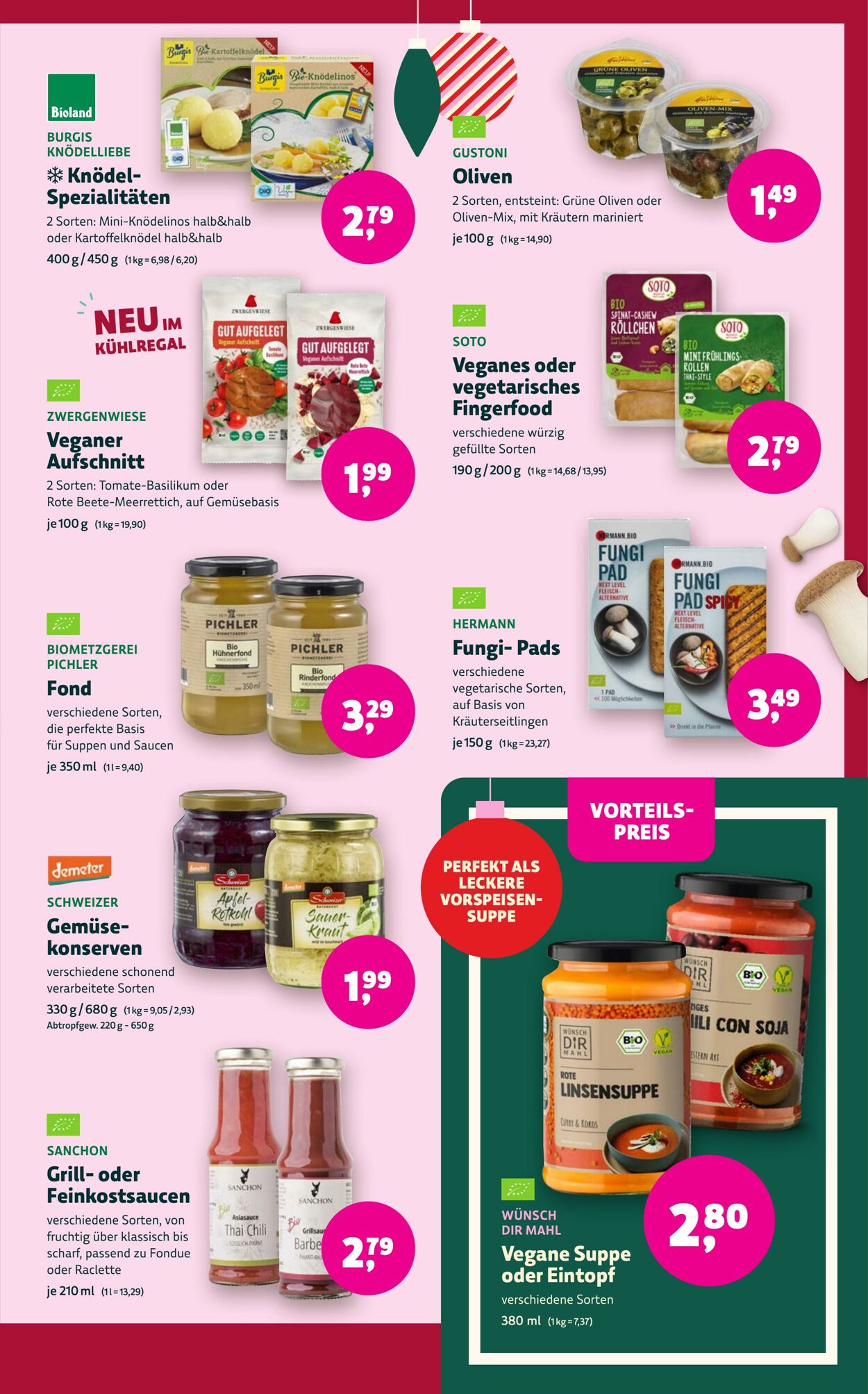 Prospekt Denns Biomarkt 09.12.2025 - 23.12.2025