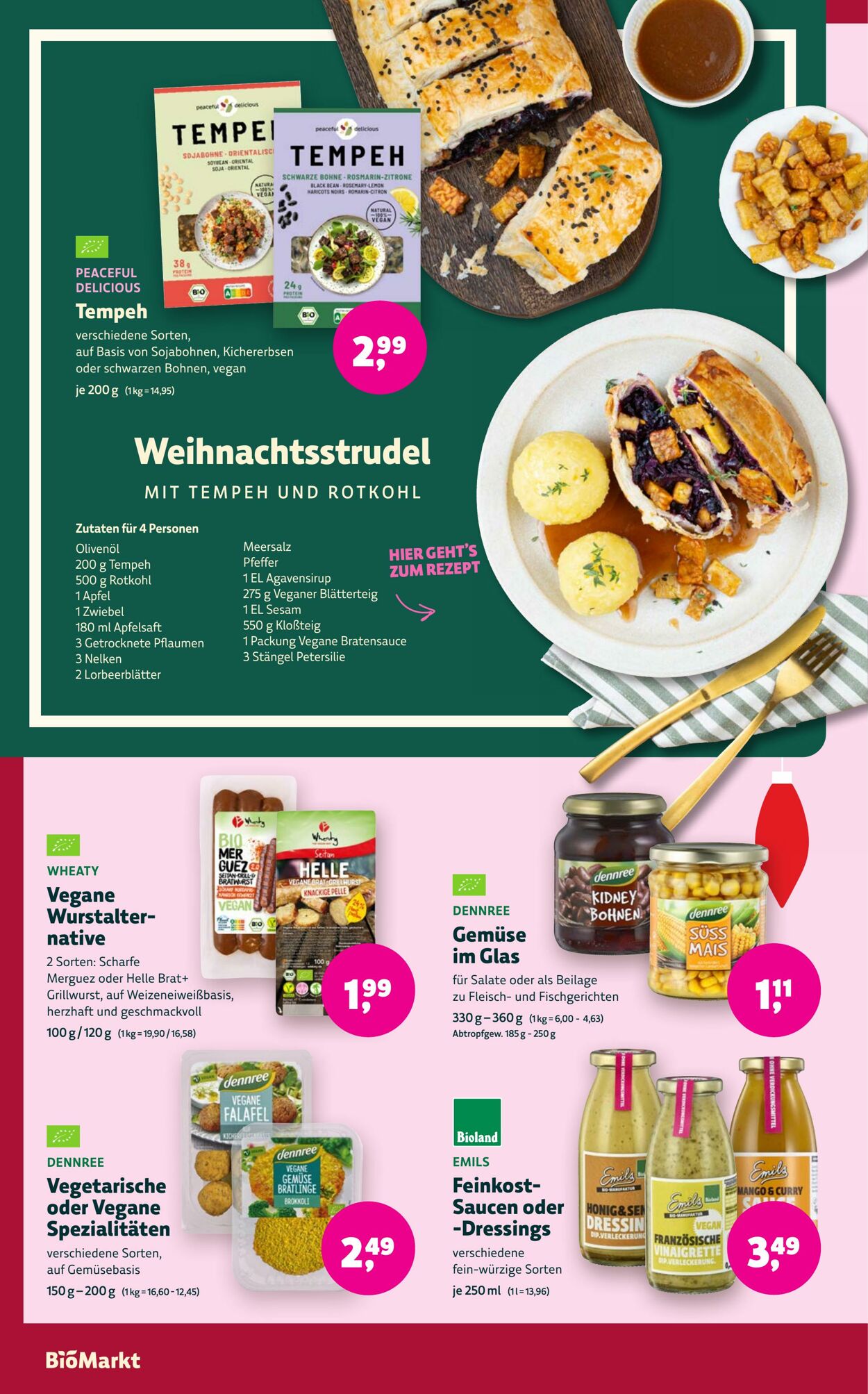 Prospekt Denns Biomarkt 17.12.2025 - 31.12.2025