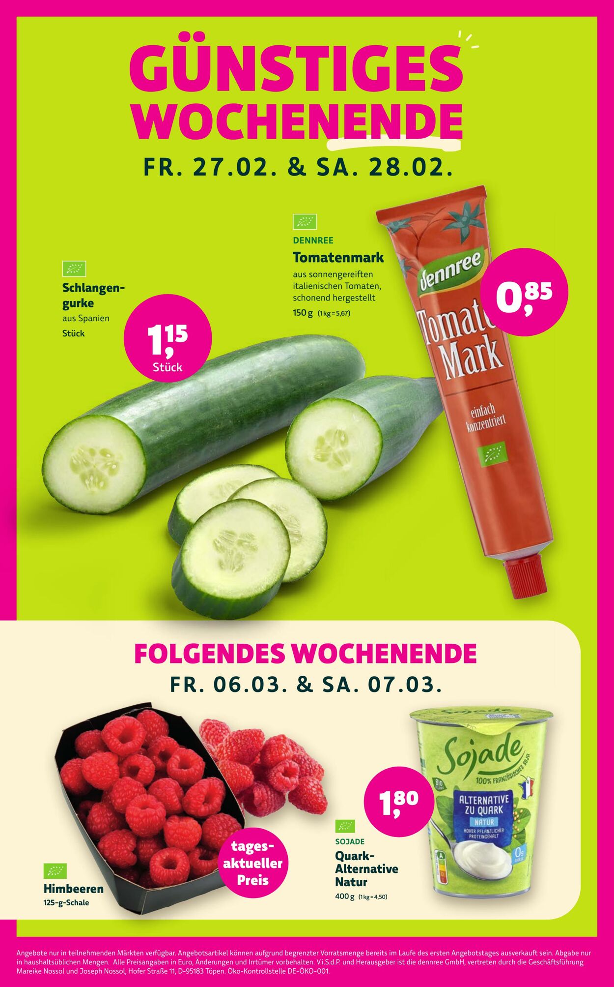 Prospekt Denns Biomarkt 06.03.2026 - 14.03.2026