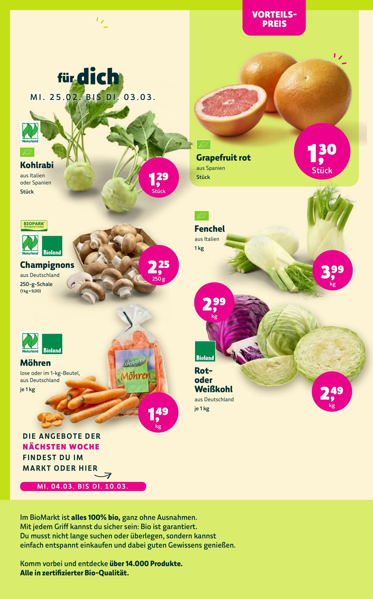 Prospekt Denns Biomarkt 06.03.2026 - 14.03.2026