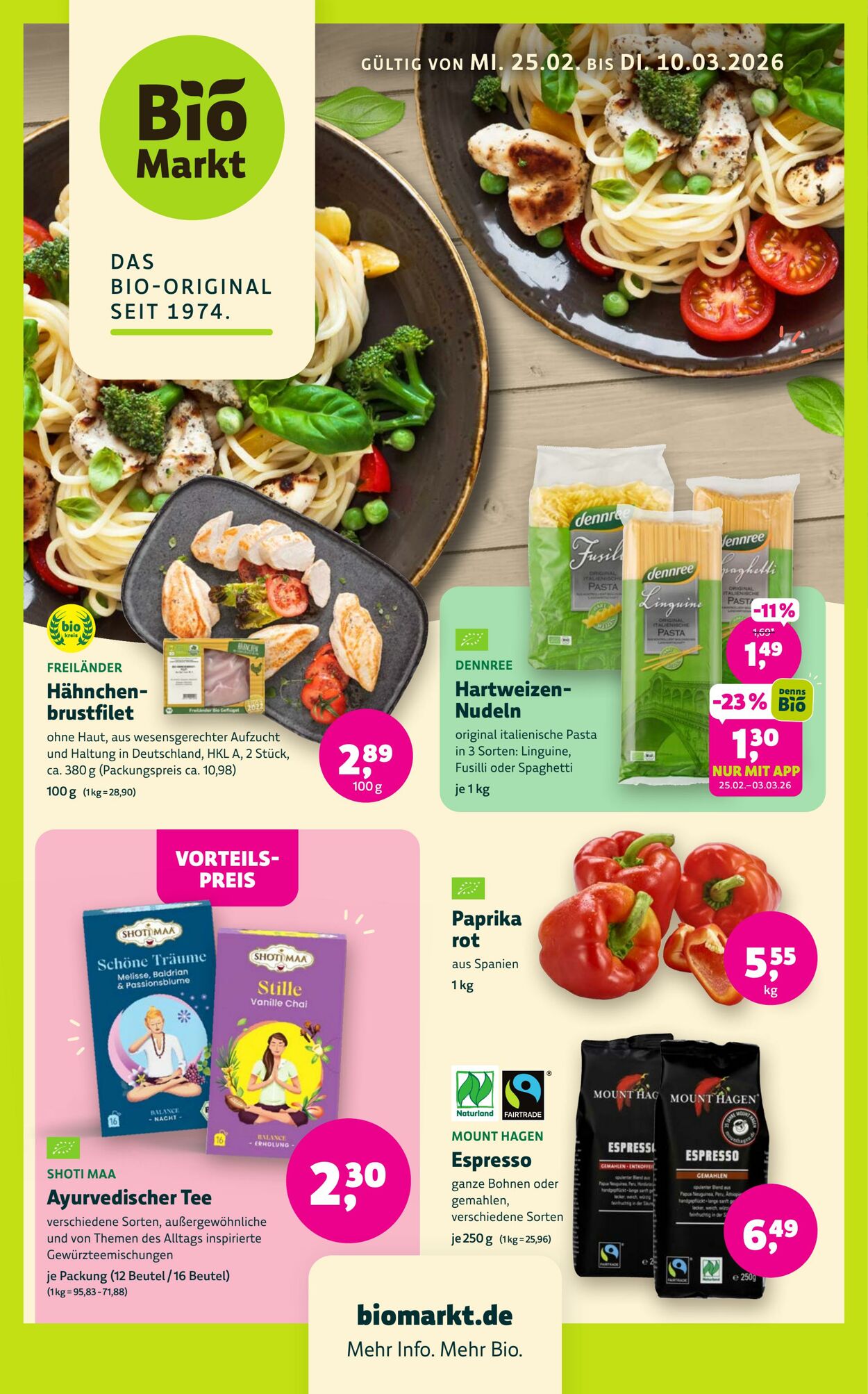 Prospekt Denns Biomarkt 06.03.2026 - 14.03.2026