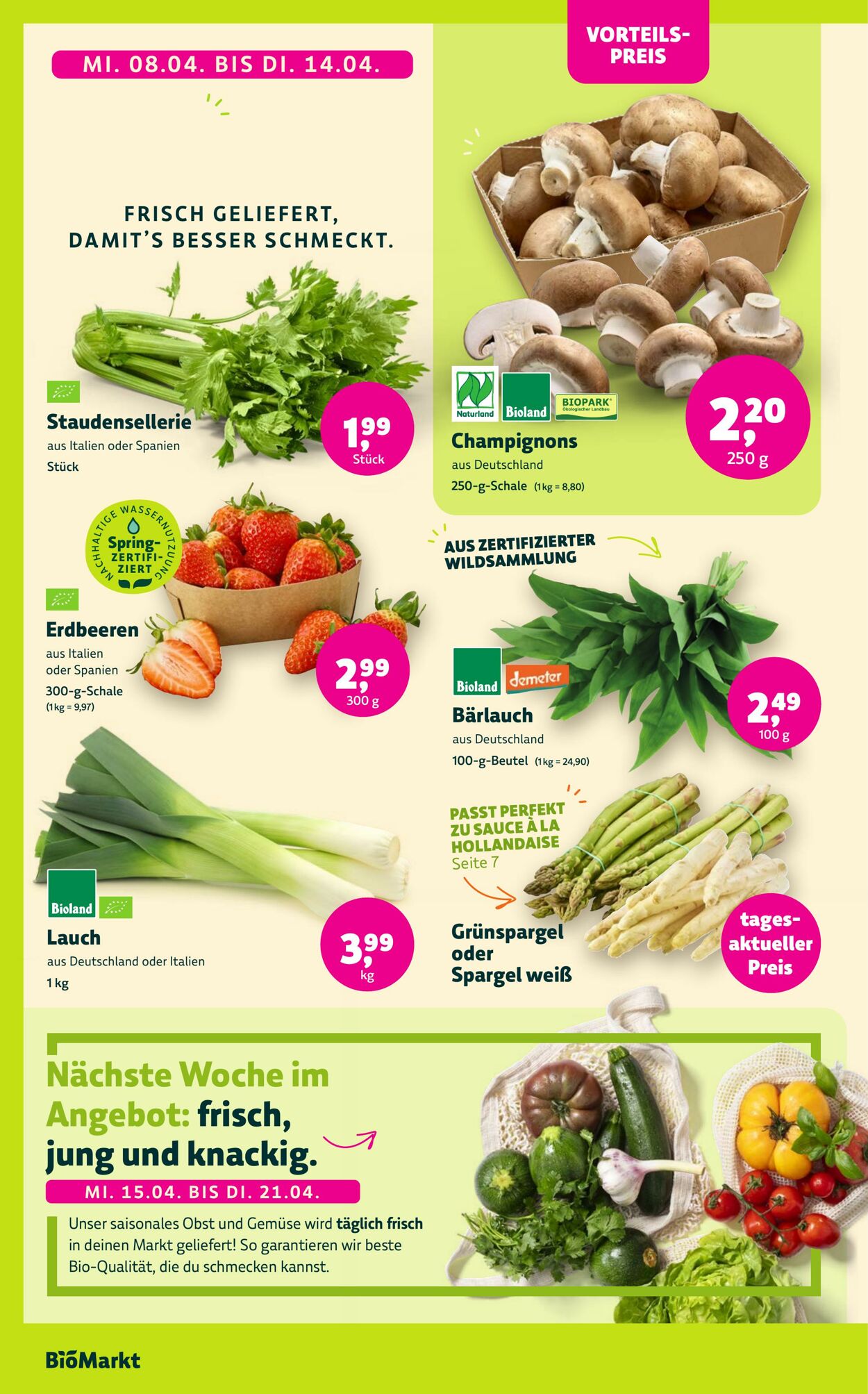 Prospekt Denns Biomarkt 08.04.2026 - 16.04.2026