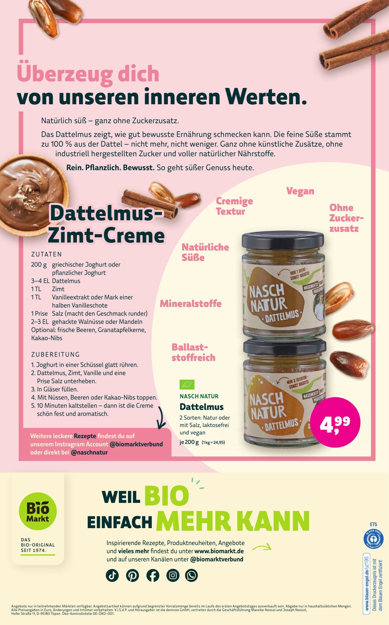 Prospekt Denns Biomarkt 08.04.2026 - 16.04.2026