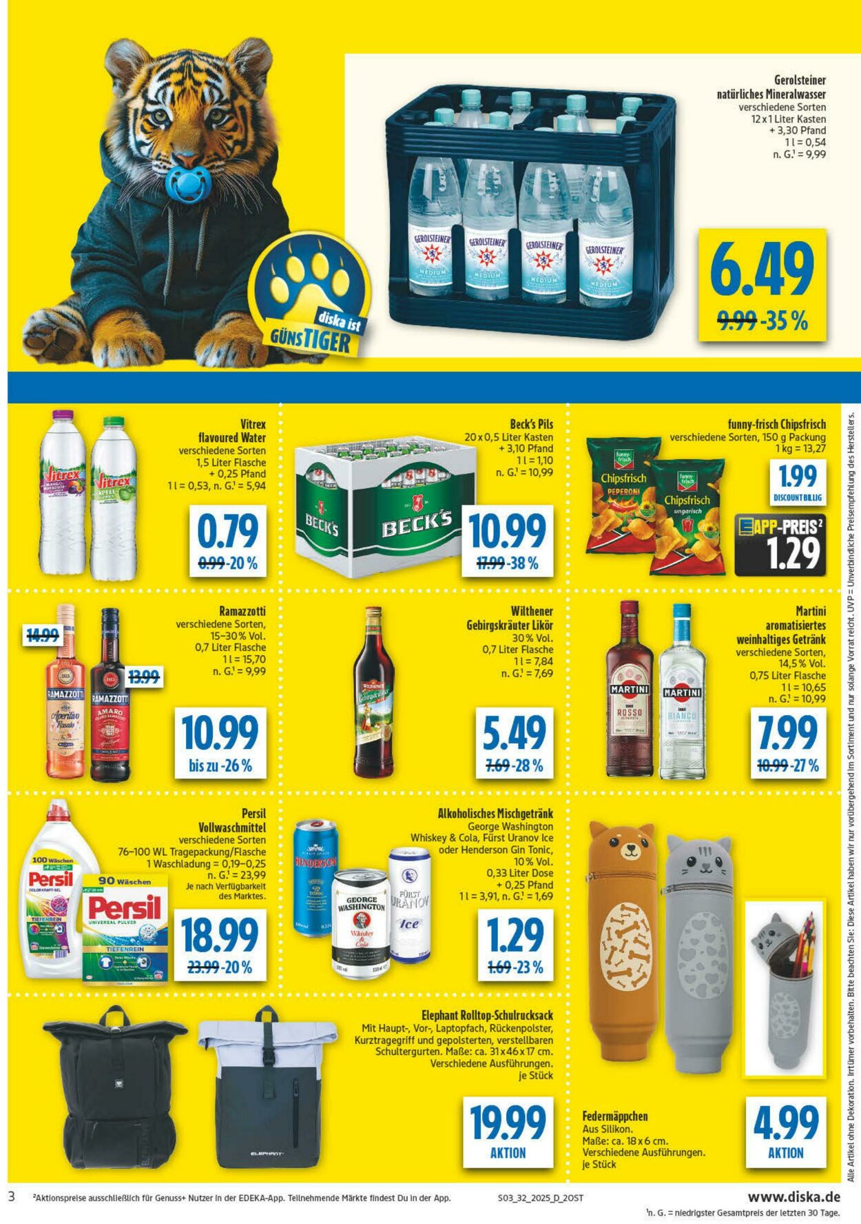 Prospekt Diska 04.08.2025 - 09.08.2025