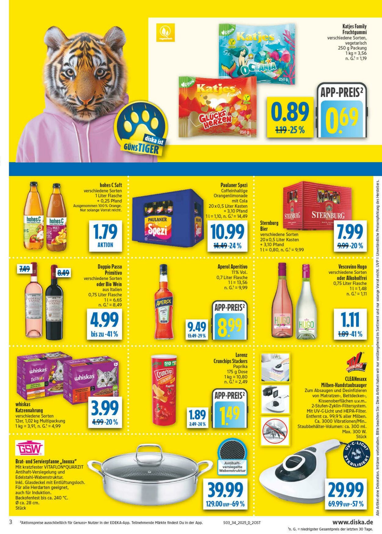 Prospekt Diska 18.08.2025 - 23.08.2025