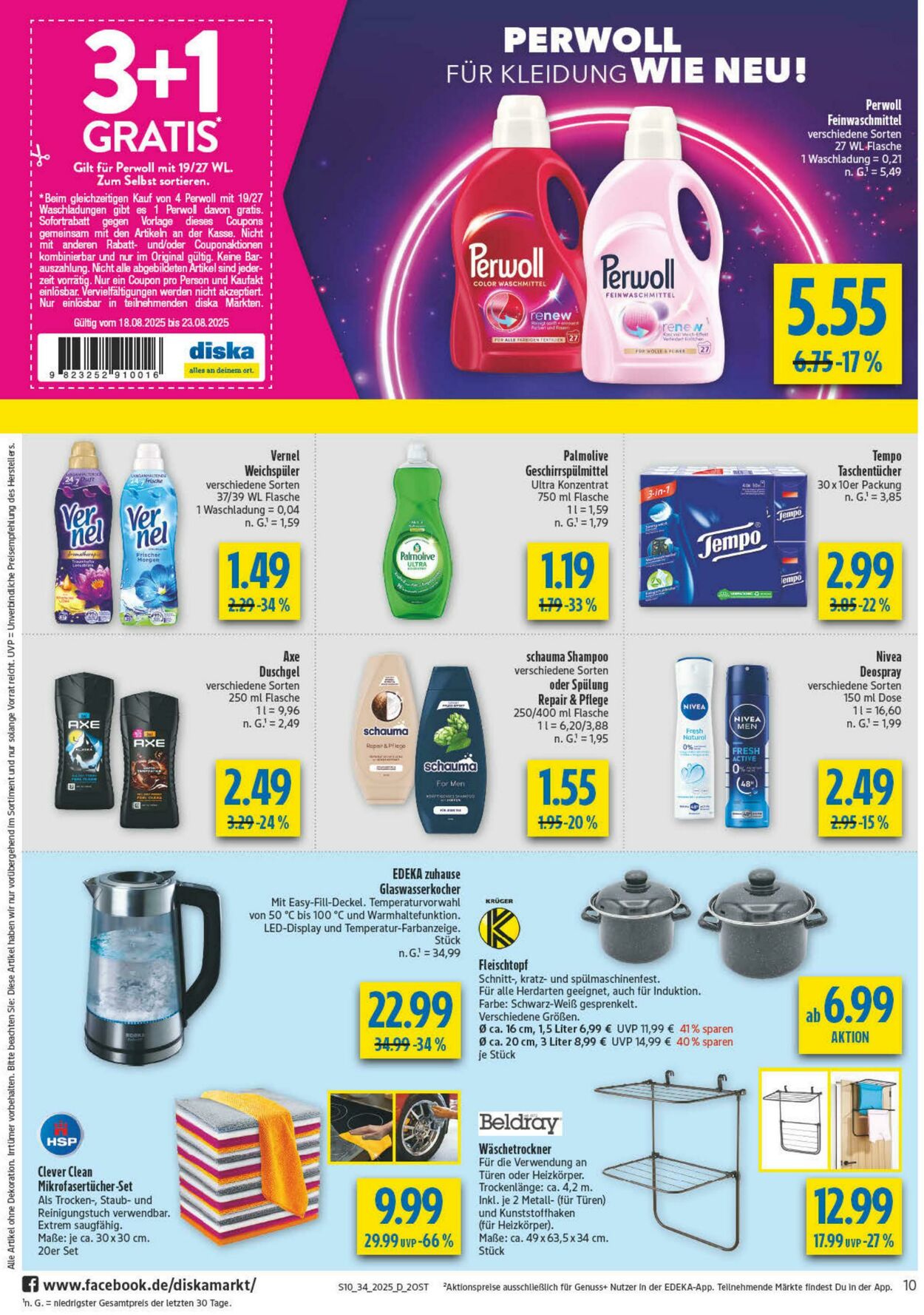 Prospekt Diska 18.08.2025 - 23.08.2025
