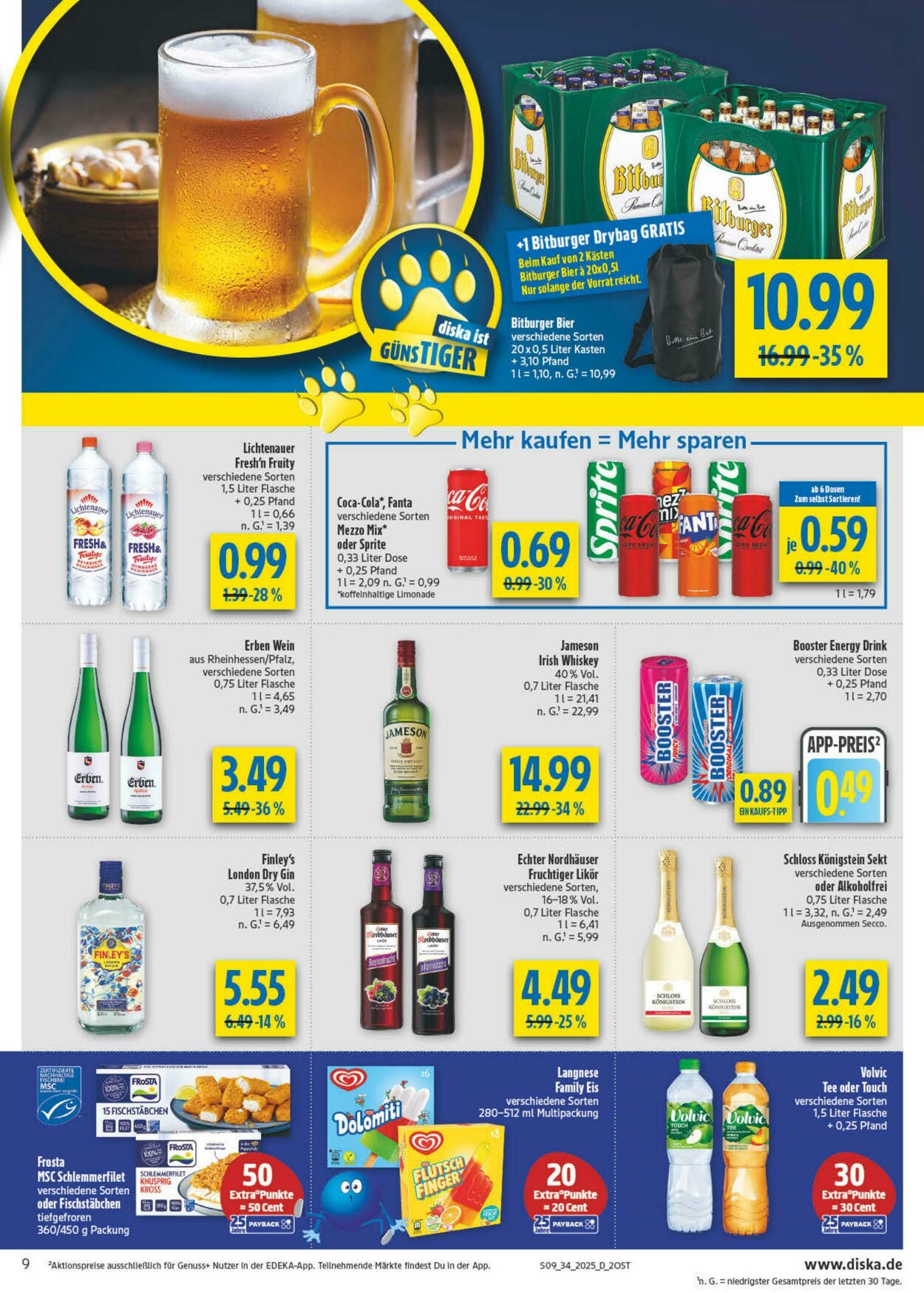 Prospekt Diska 18.08.2025 - 23.08.2025