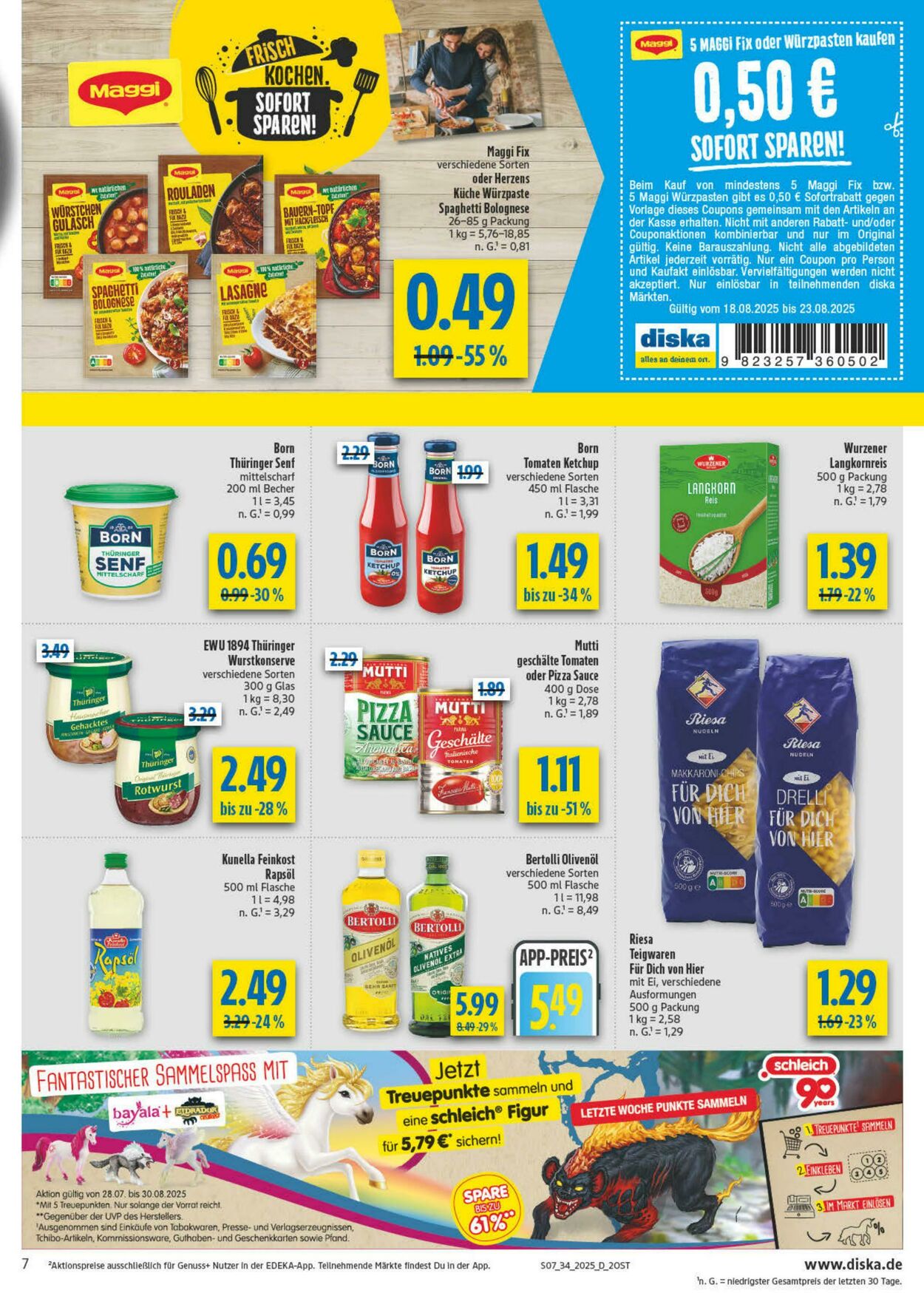 Prospekt Diska 18.08.2025 - 23.08.2025