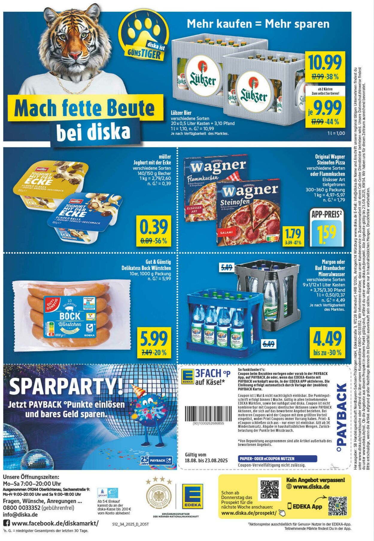 Prospekt Diska 18.08.2025 - 23.08.2025