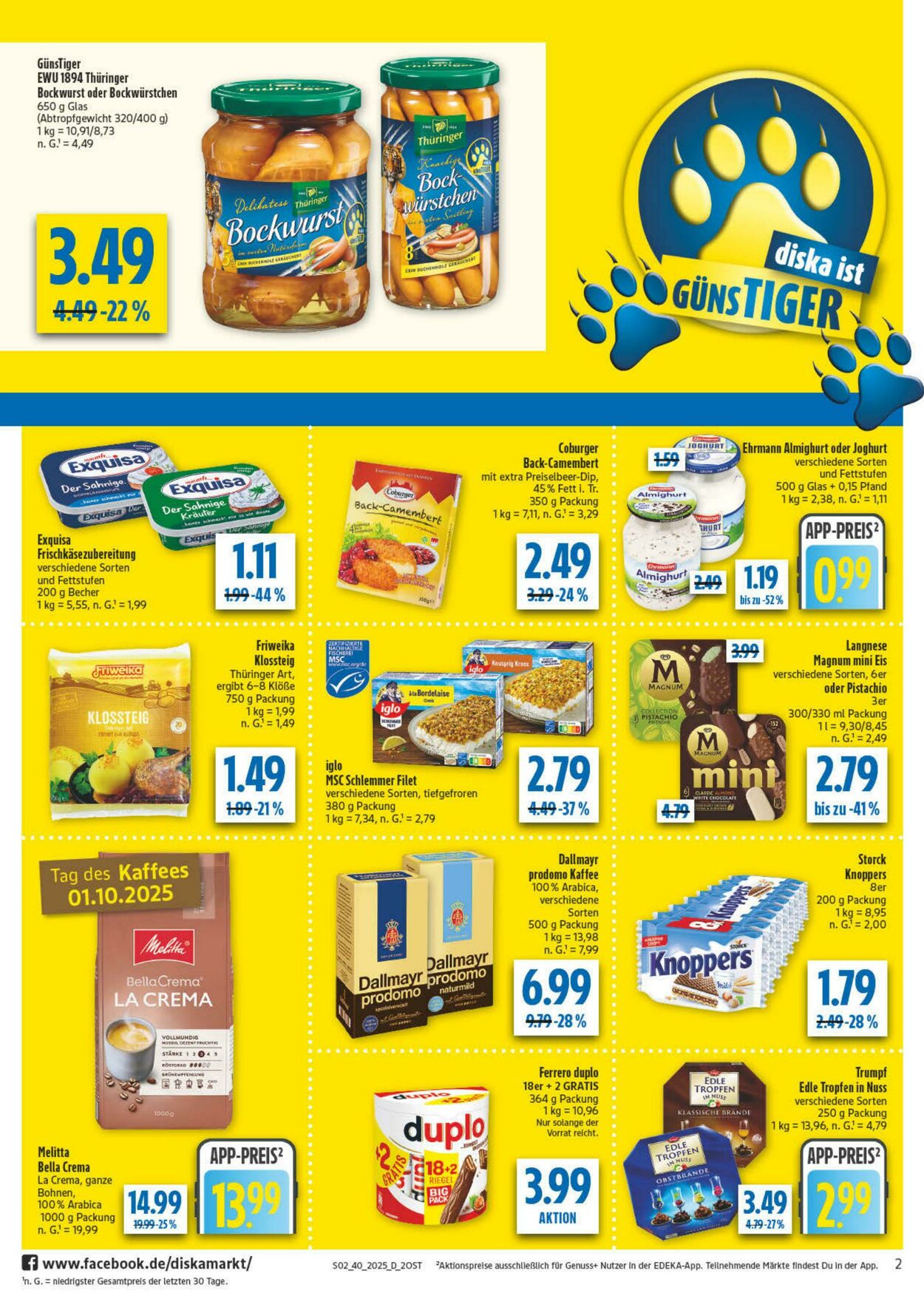 Prospekt Diska 29.09.2025 - 04.10.2025