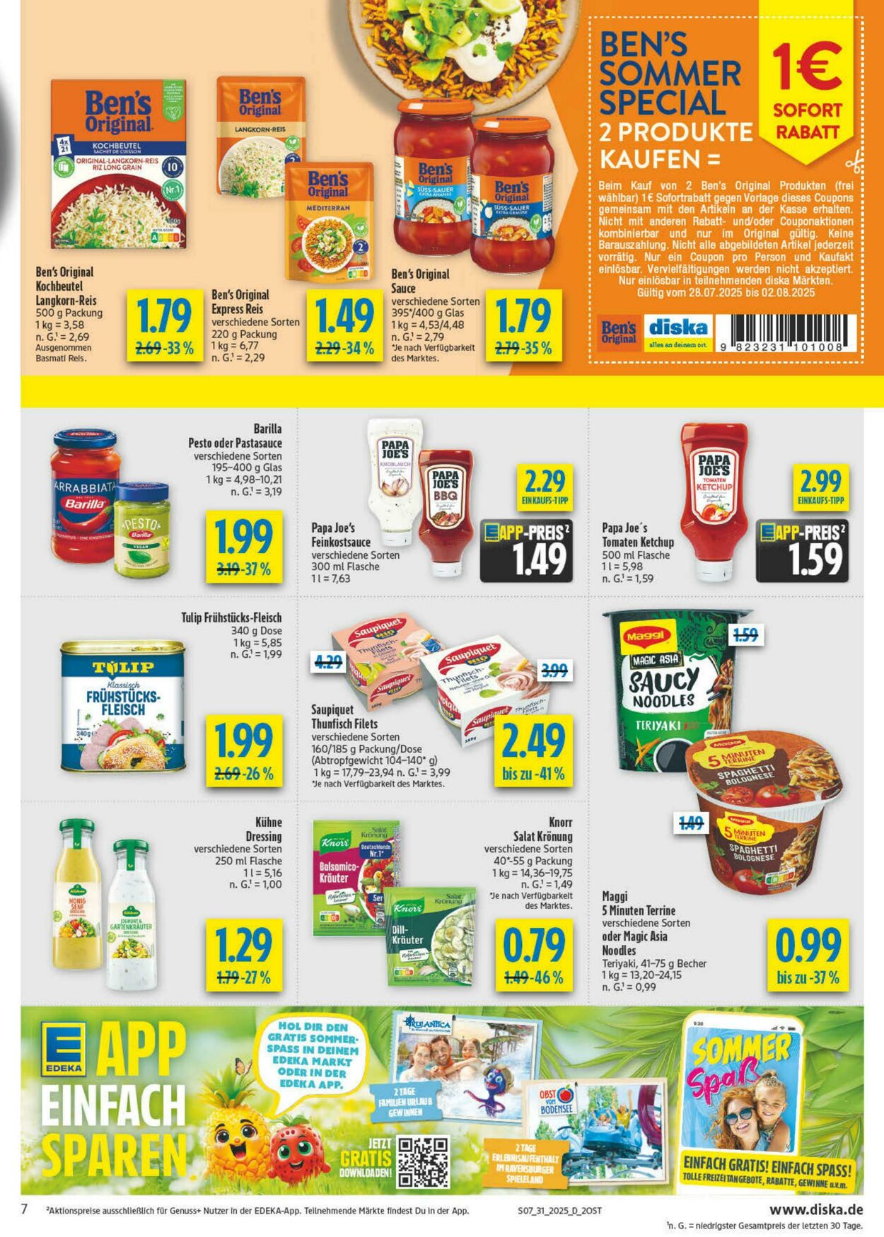 Prospekt Diska 28.07.2025 - 02.08.2025