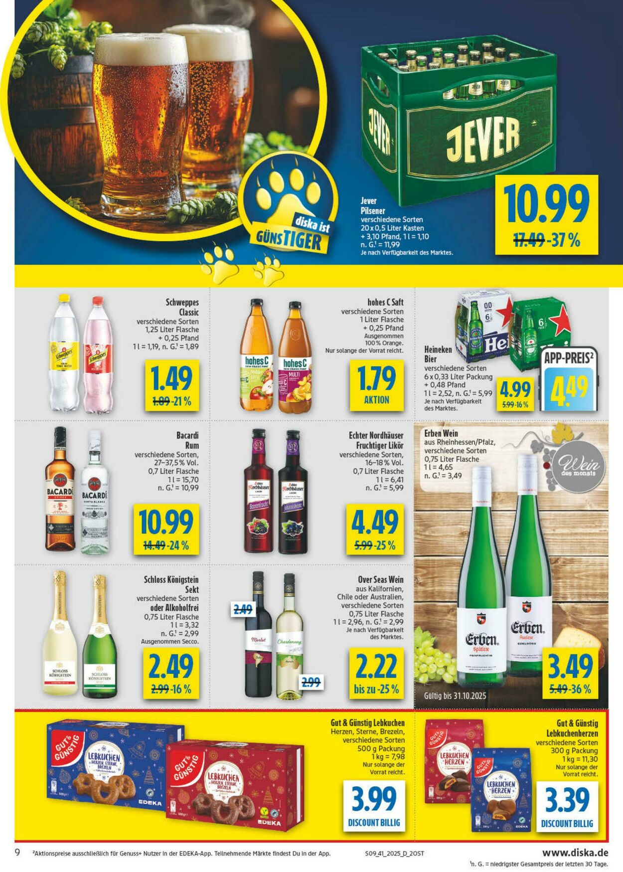 Prospekt Diska 06.10.2025 - 11.10.2025