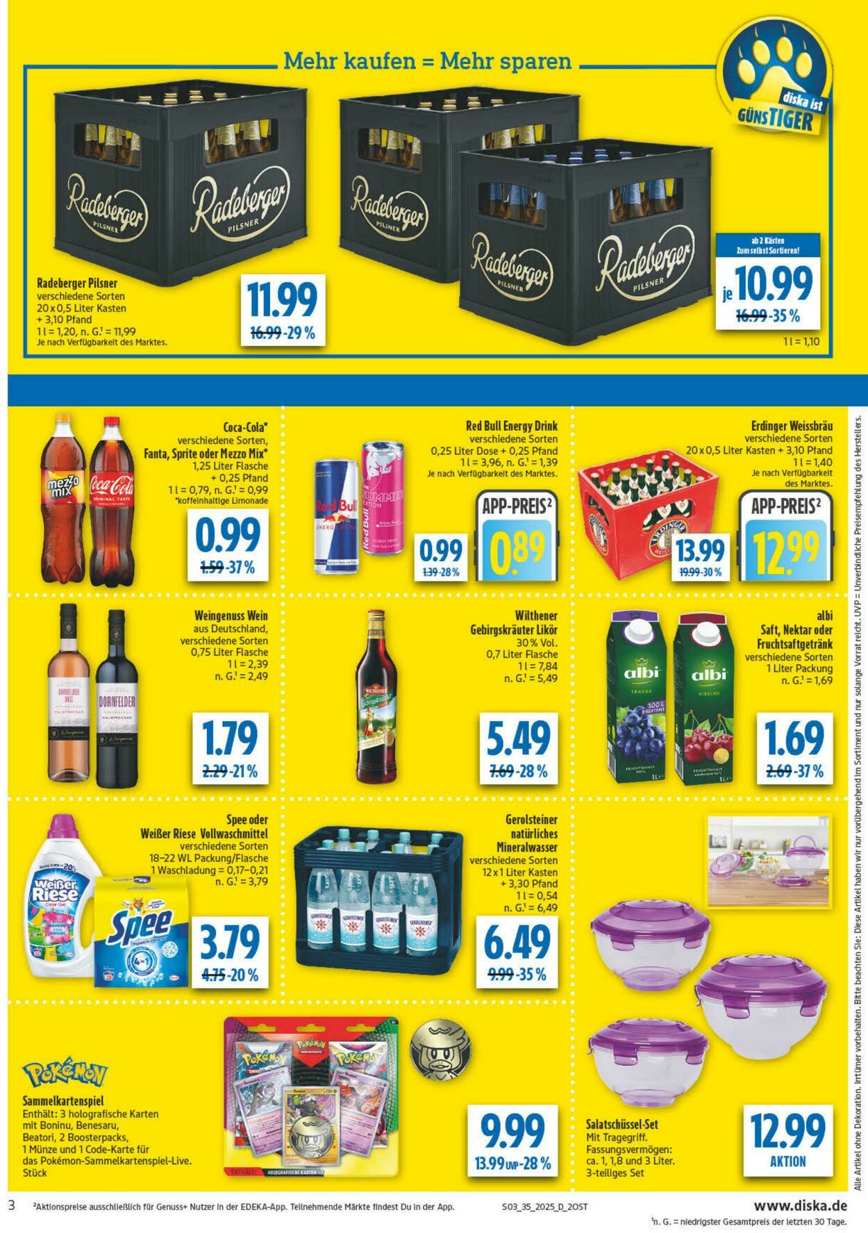 Prospekt Diska 25.08.2025 - 30.08.2025