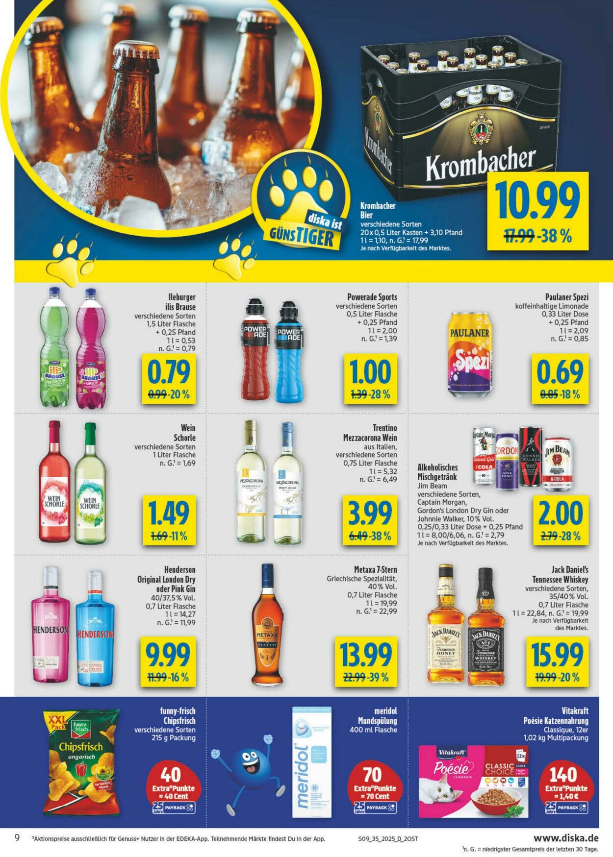 Prospekt Diska 25.08.2025 - 30.08.2025