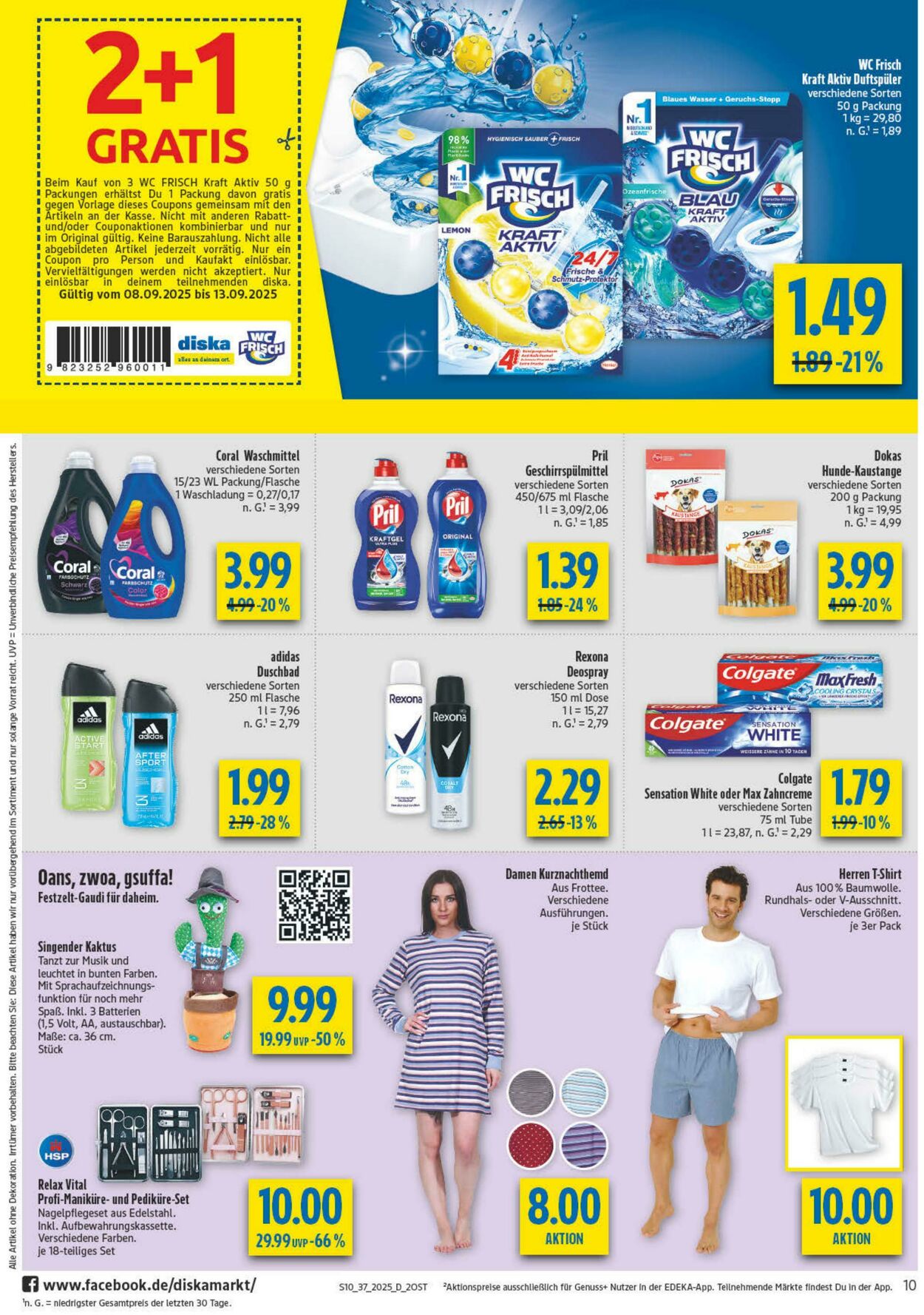 Prospekt Diska 08.09.2025 - 13.09.2025