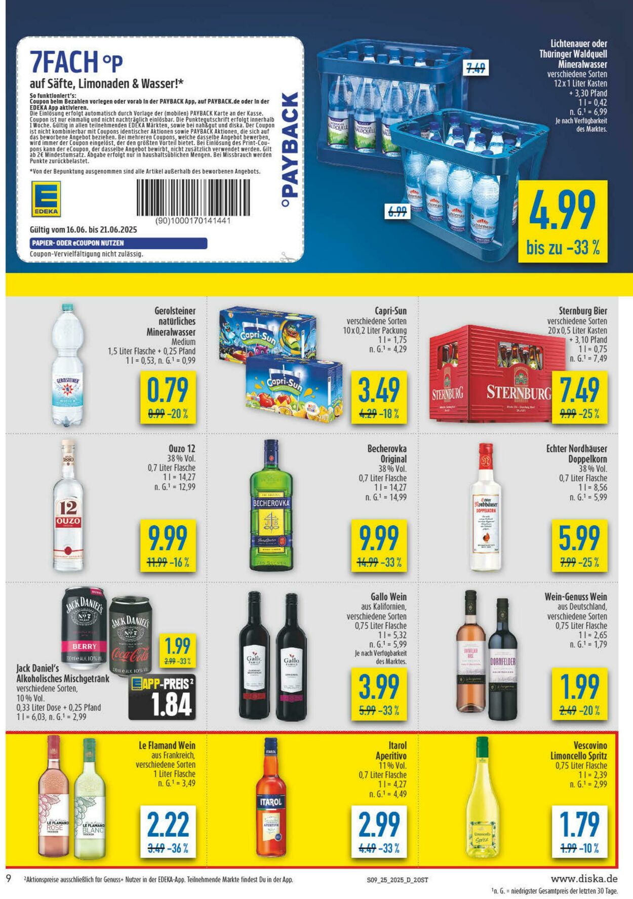 Prospekt Diska 16.06.2025 - 21.06.2025