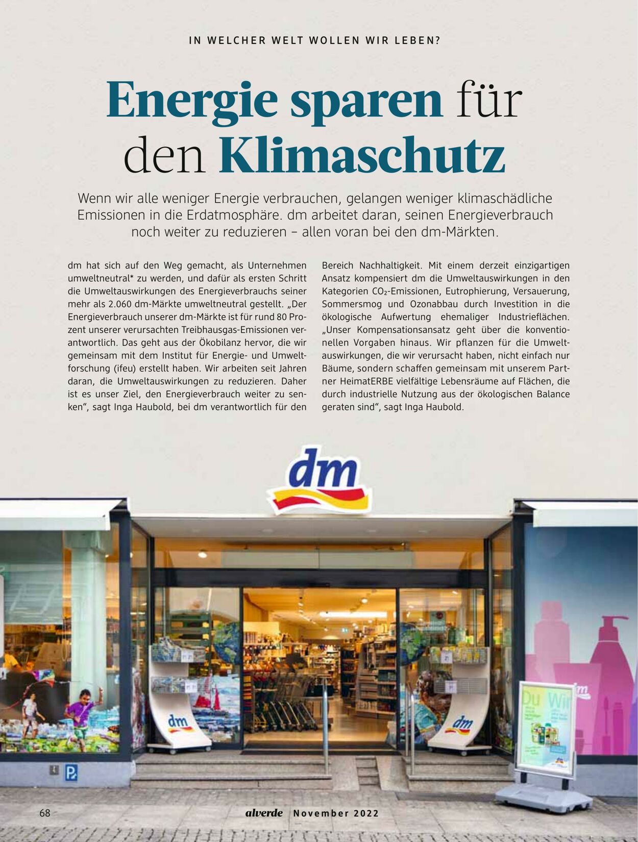 Prospekt dm-drogerie markt 01.11.2022 - 30.11.2022