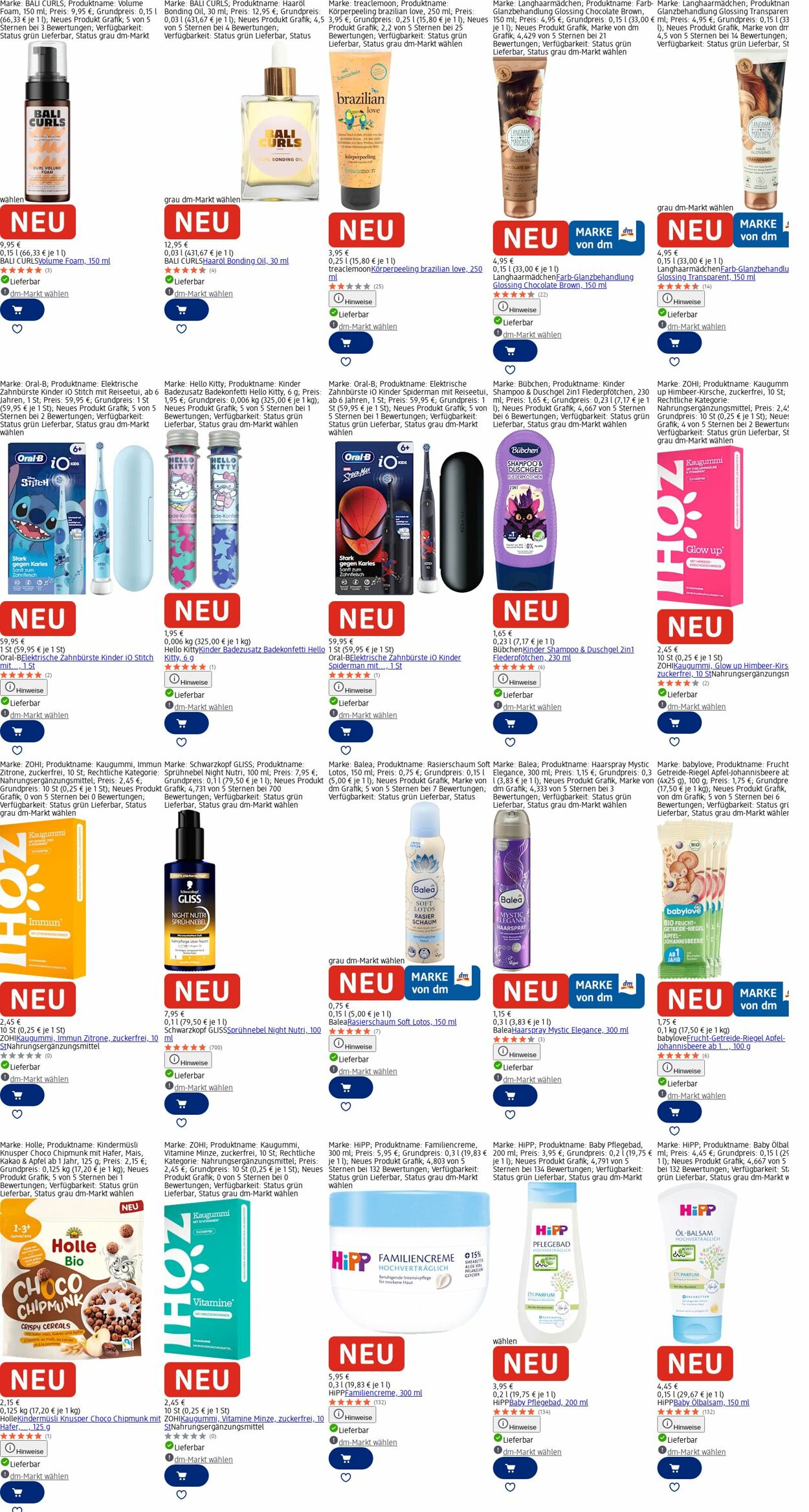 Prospekt dm-drogerie markt 27.10.2025 - 05.11.2025