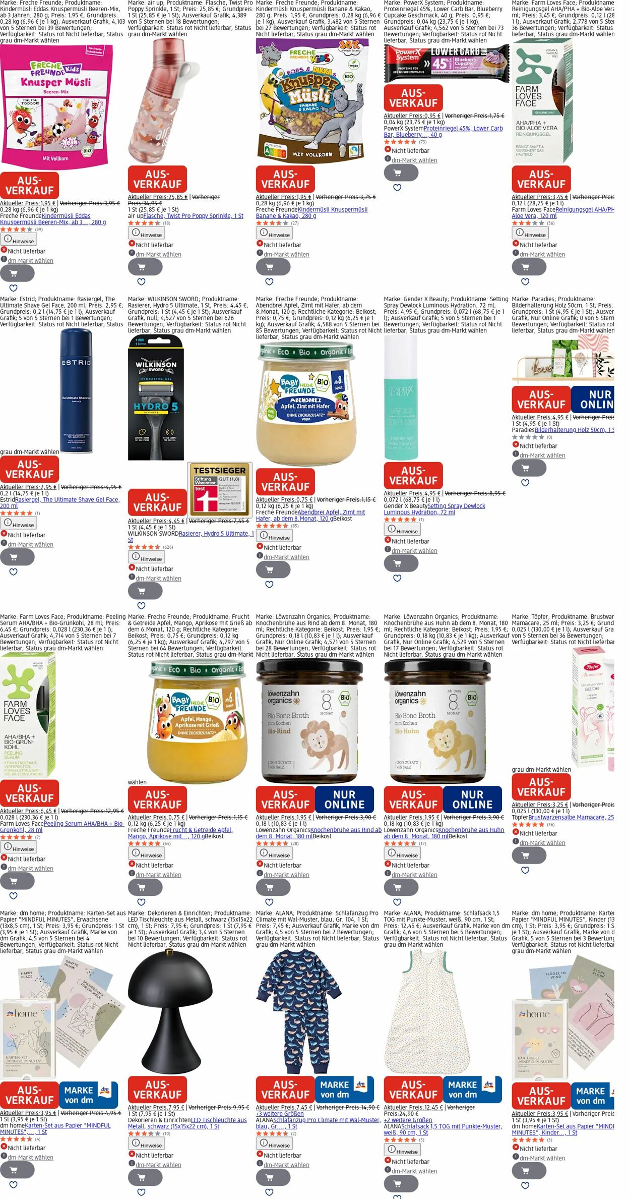 Prospekt dm-drogerie markt 27.10.2025 - 05.11.2025